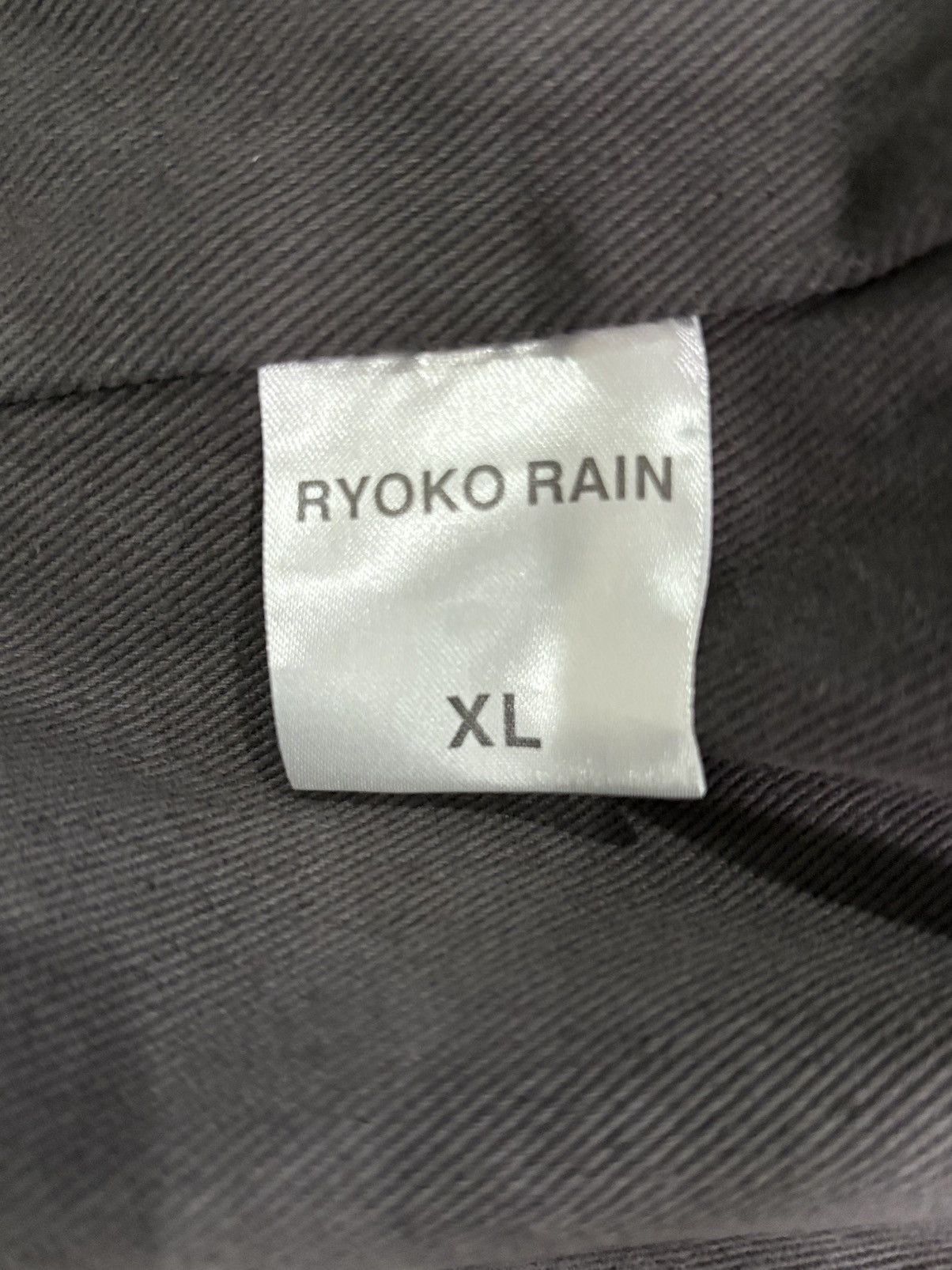 Ryoko Rain CLASSIC CHARCOAL GRAY WORK JACKET- SHE WILL RISE Size US XL / EU 56 / 4 - 6 Thumbnail