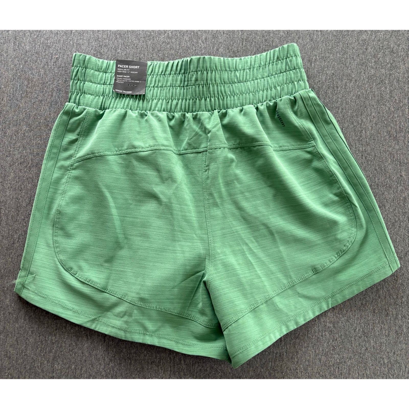 Adidas adidas | 3-Stripe High Rise Pacer Running Shorts | NWT | 2XS Size 22" - 2 Thumbnail