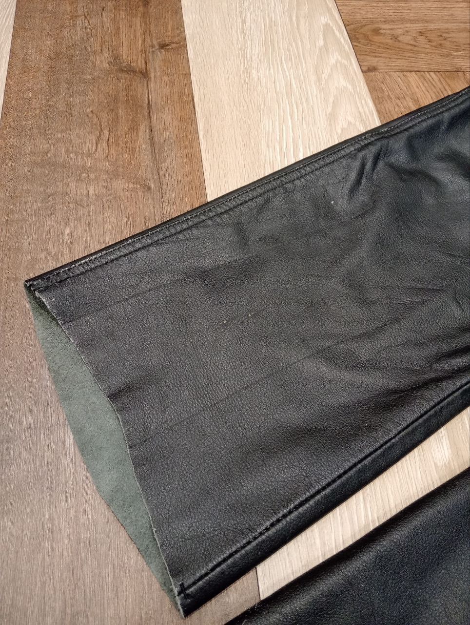 Leather JAPANESE BLACK LEATHER PANTS Size US 29 - 6 Thumbnail