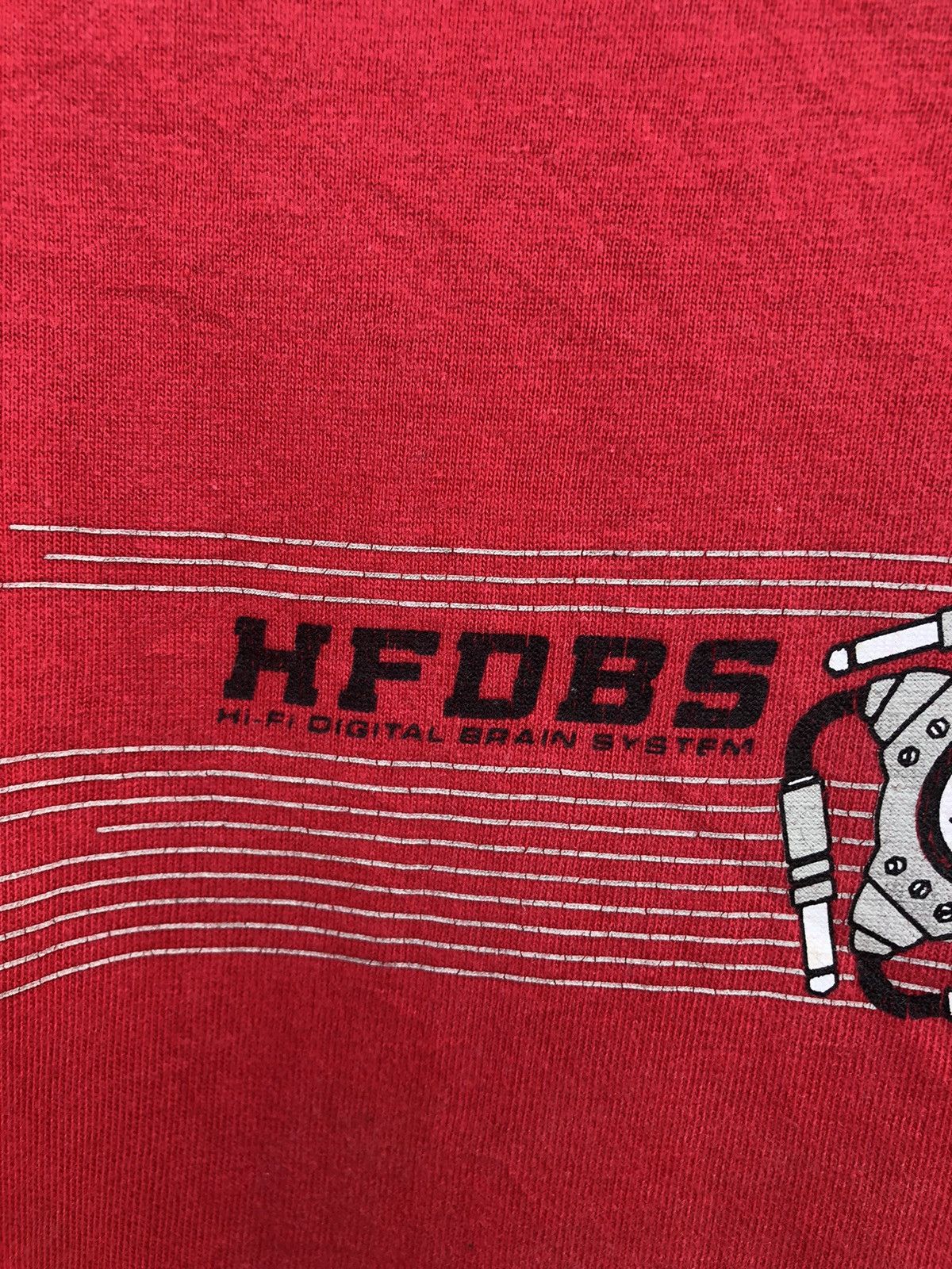 Vintage Vintage Sunfaded 90s MCBOX HI-FI DIGITAL BRAIN SYSTEM Tshirt Size US L / EU 52-54 / 3 - 3 Thumbnail
