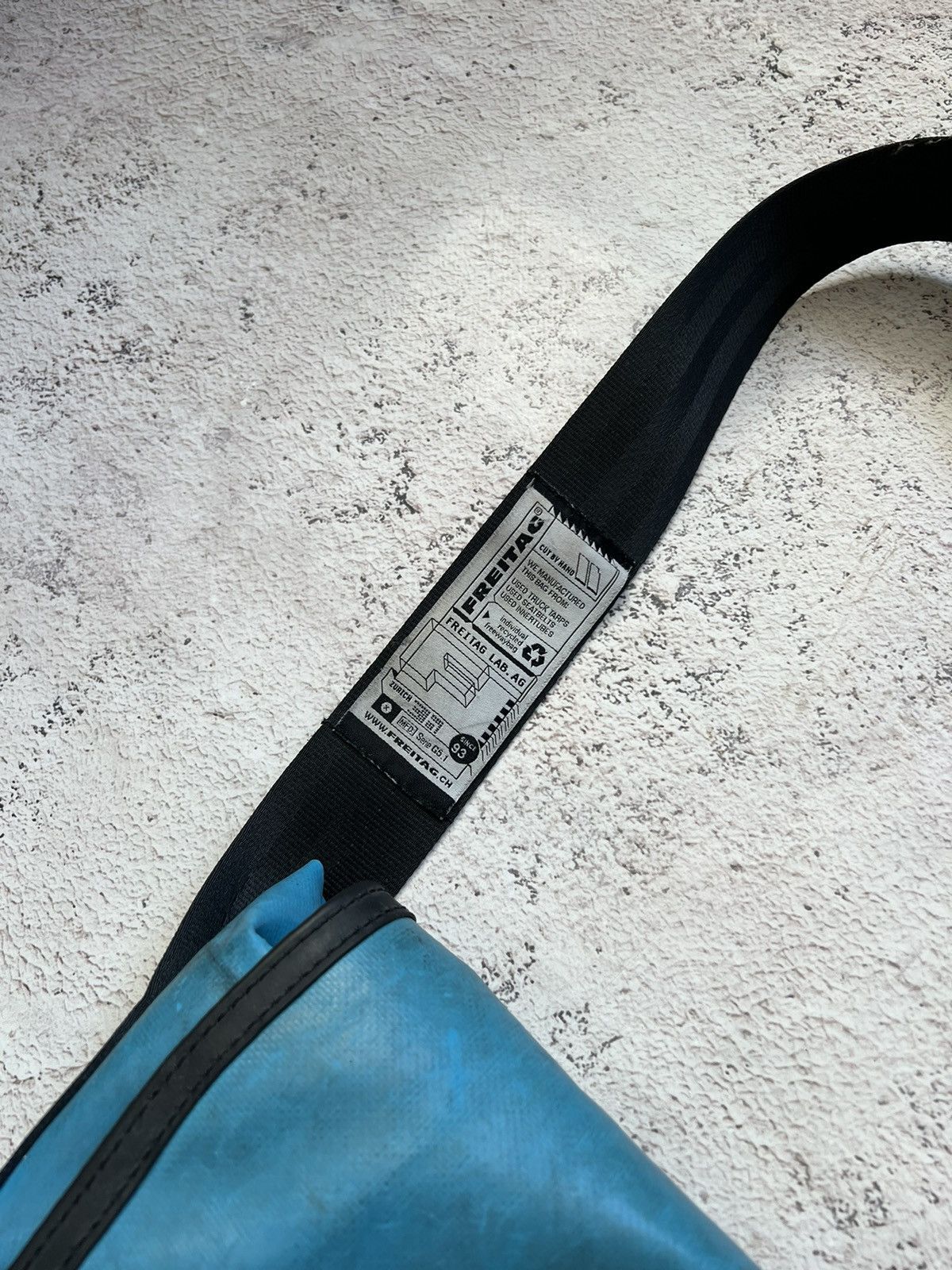 Freitag × Vintage Freitag Streetwear Bag Big Messenger Size ONE SIZE - 10 Thumbnail