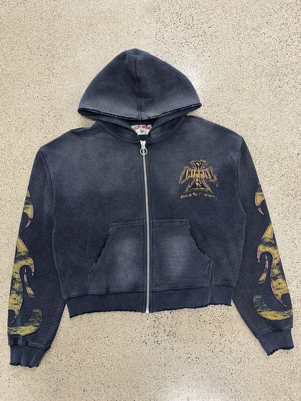 Vale 💀Vale Reborn Waffle Zip Up💀 Size US M / EU 48-50 / 2 - 1 Thumbnail