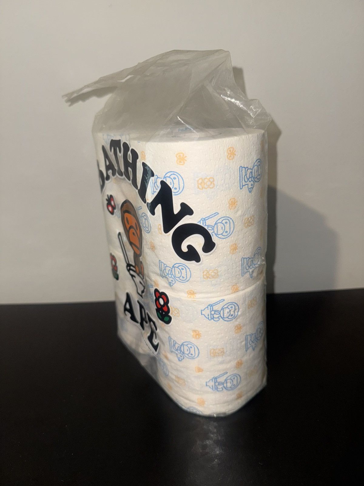 Bape 2007 Ultra Rare A Bathing Ape Baby Milo Toilet Paper Size ONE SIZE - 2 Thumbnail