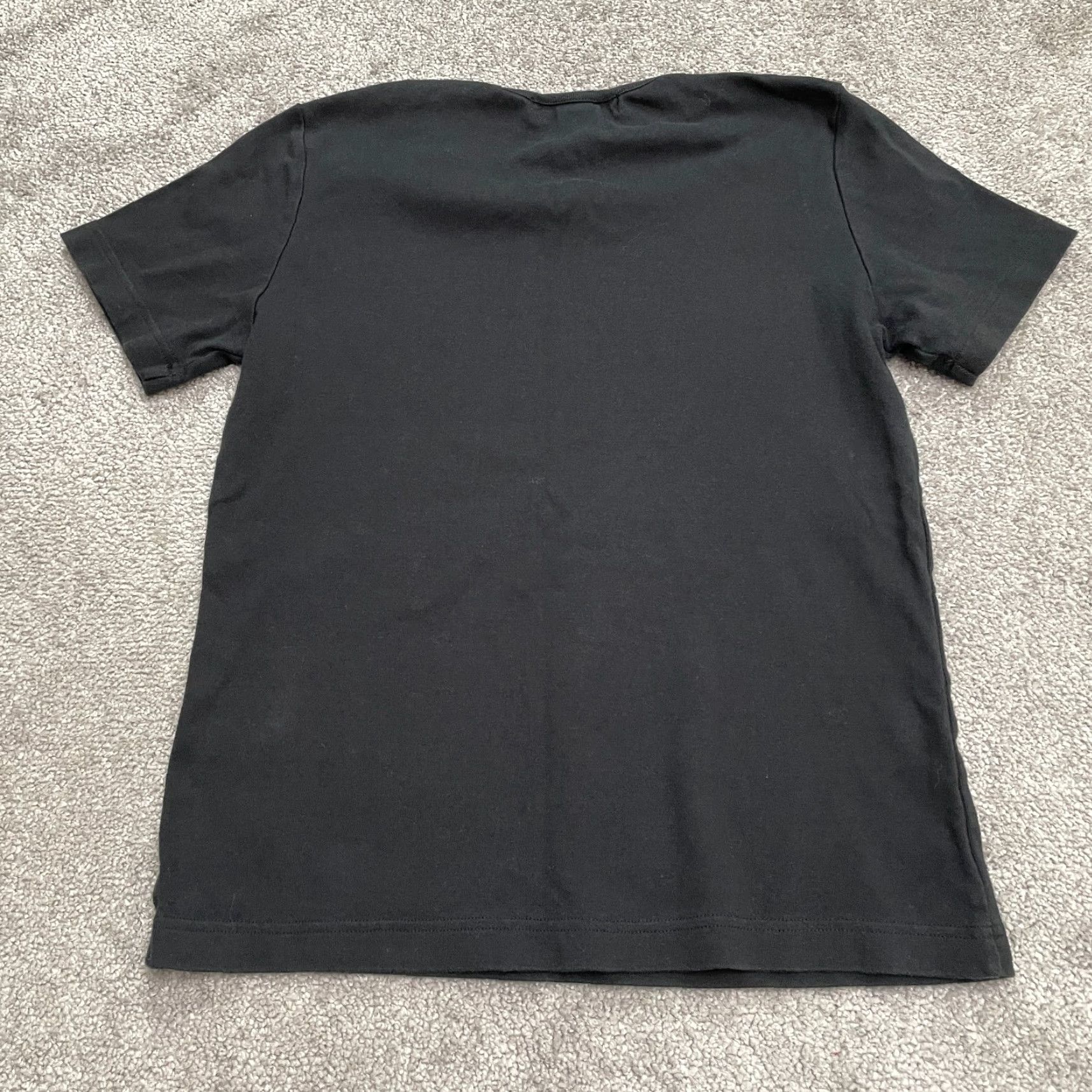 Geoffrey Beene Geoffrey Beene Basic T-Shirt Womens M Black Short Sleeve Crew Neck Cotton Size M / US 6-8 / IT 42-44 - 2 Thumbnail