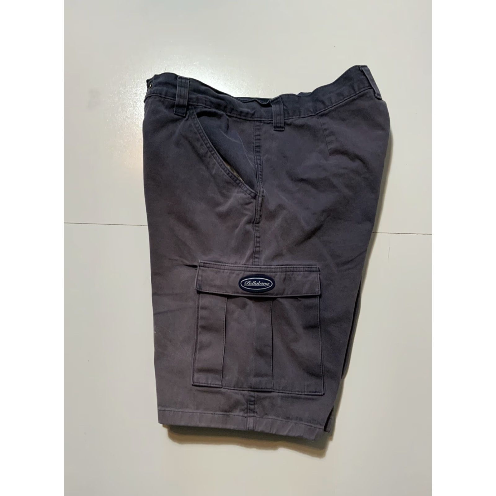 Billabong VINTAGE Billabong Cargo Utility Shorts 90s 2000s USA Surf Skate Sz 33 Mens Blue Size US 33 - 3 Thumbnail