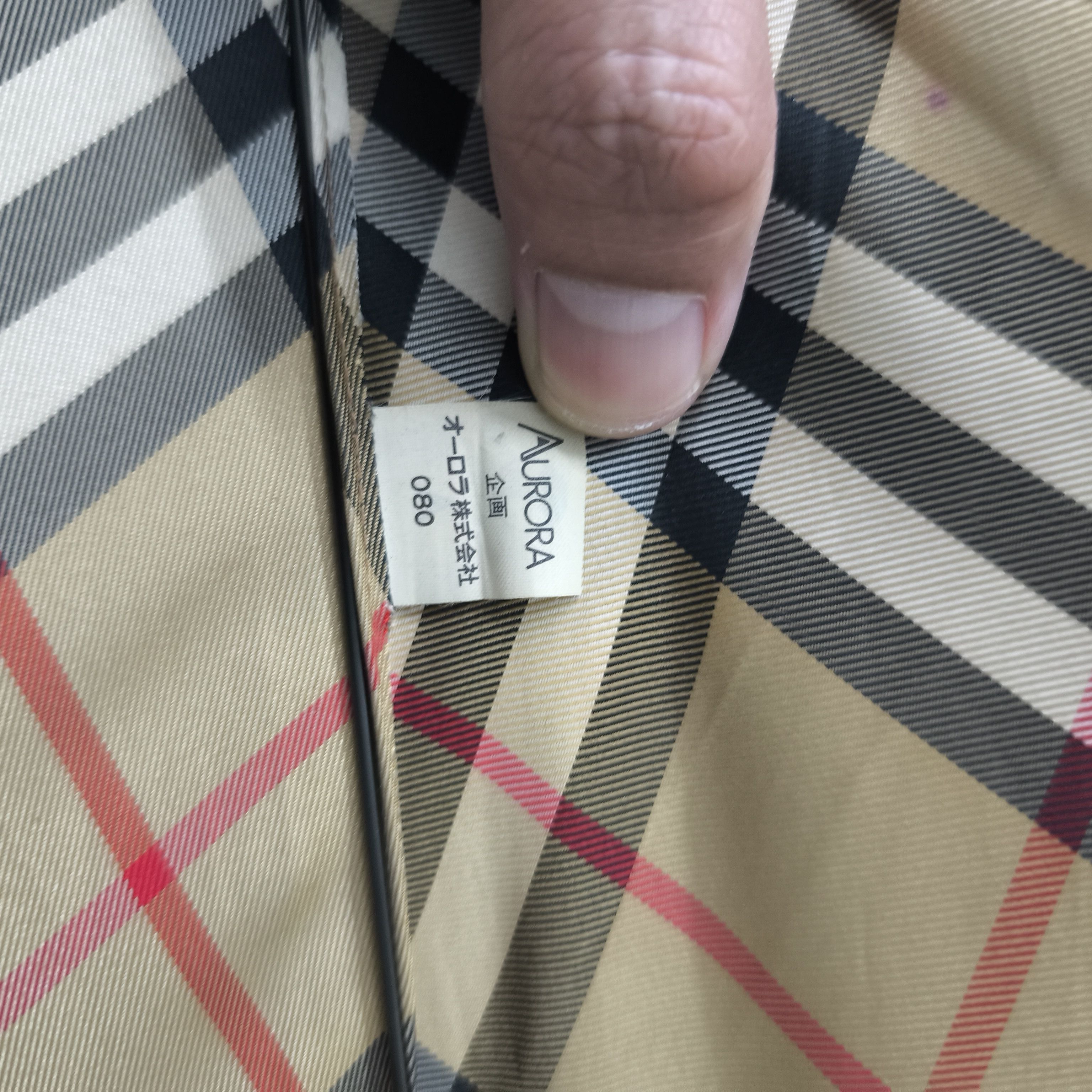 Burberry × Vintage Vintage Burberrys Check Folding Umbrella – Made in Japan Size ONE SIZE - 5 Thumbnail