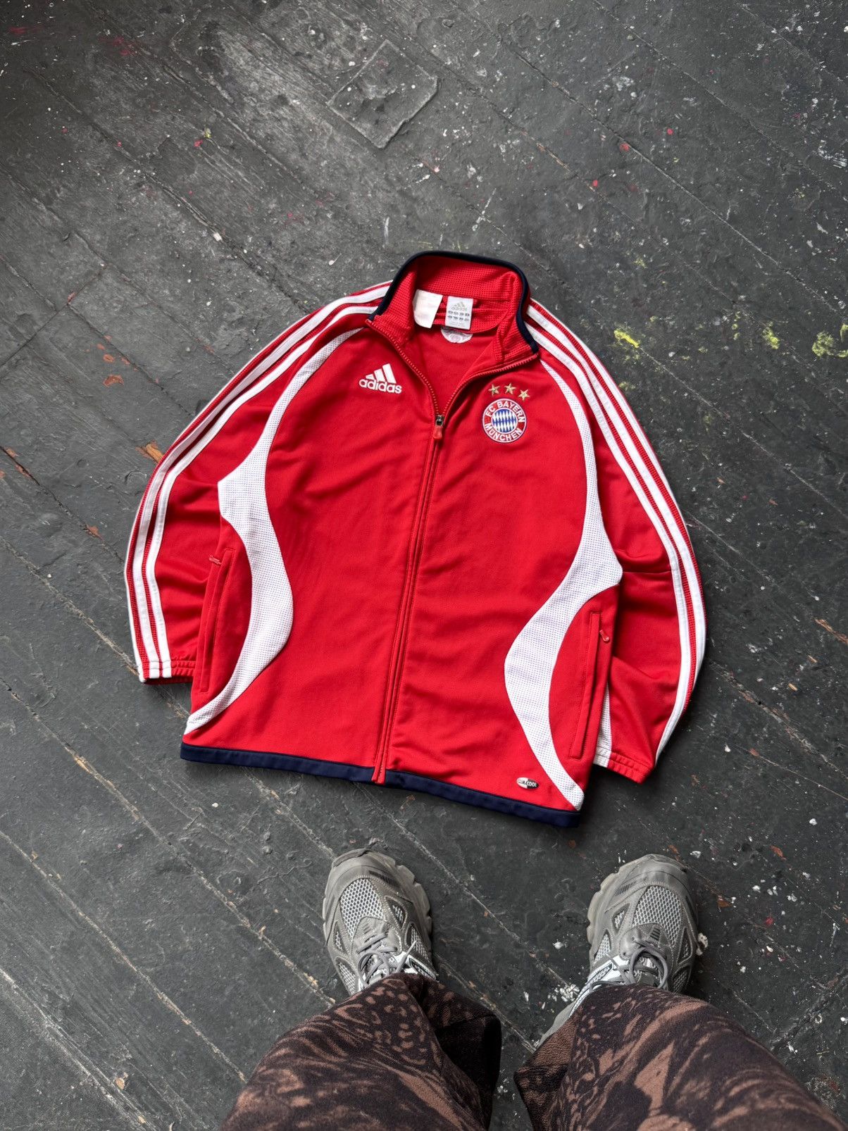 Adidas Vintage Adidas FC Bayern Munchen Track Zip Jacket Soccer Size US XS / EU 42 / 0 - 19 Thumbnail