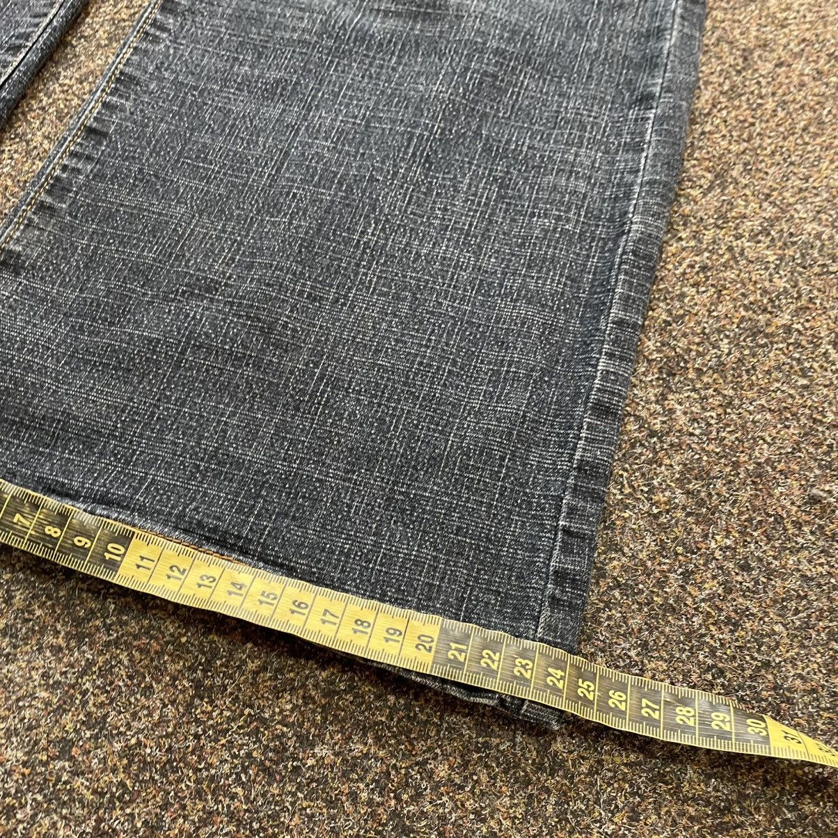 Vintage Vintage Y2K Faded Flared Denim Jeans 90s Baggy Wide Leg M Size 32" / US 10 / IT 46 - 8 Thumbnail