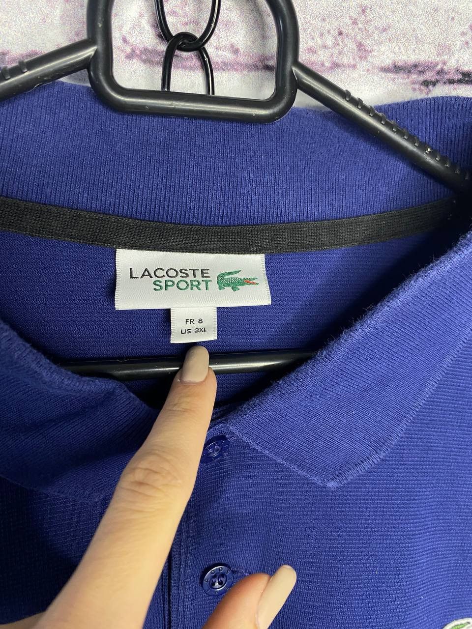 Lacoste Men's polos t-shirt Lacoste sport vintage old money luxury Size US XXL / EU 58 / 5 - 2 Thumbnail