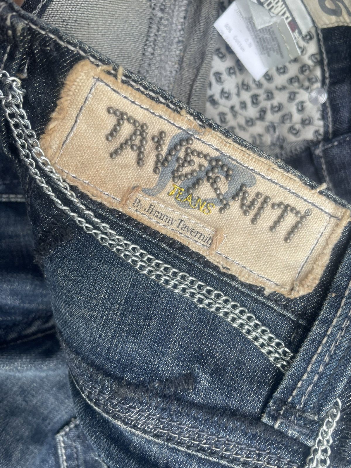 Designer × Jimmy Taverniti Jimmy Taverniti Wide Leg Denim Size 26" / US 2 / IT 38 - 9 Thumbnail