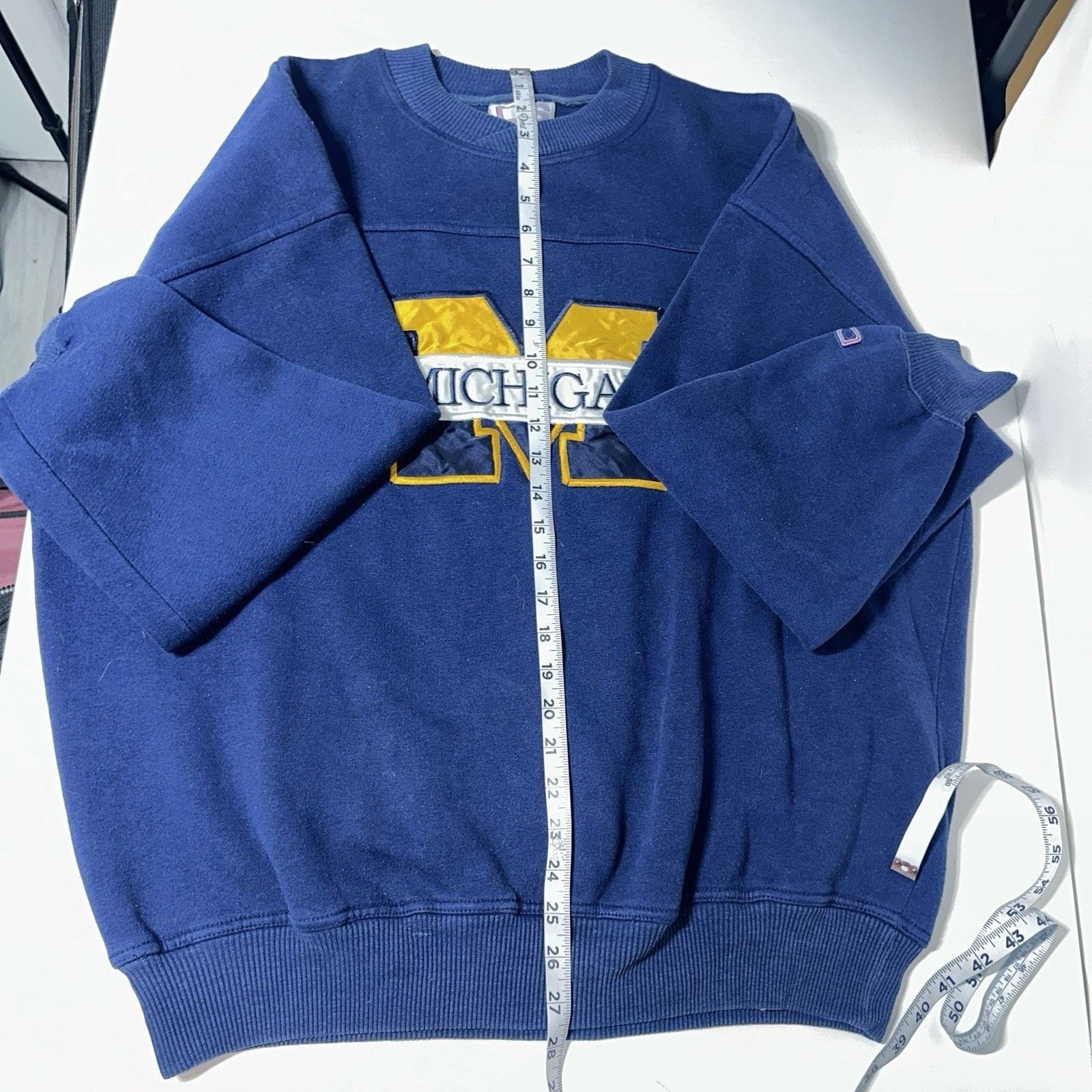 NCAA 90s University of Michigan Wolverines Crewneck Sweatshirt XL Size US XL / EU 56 / 4 - 11 Thumbnail