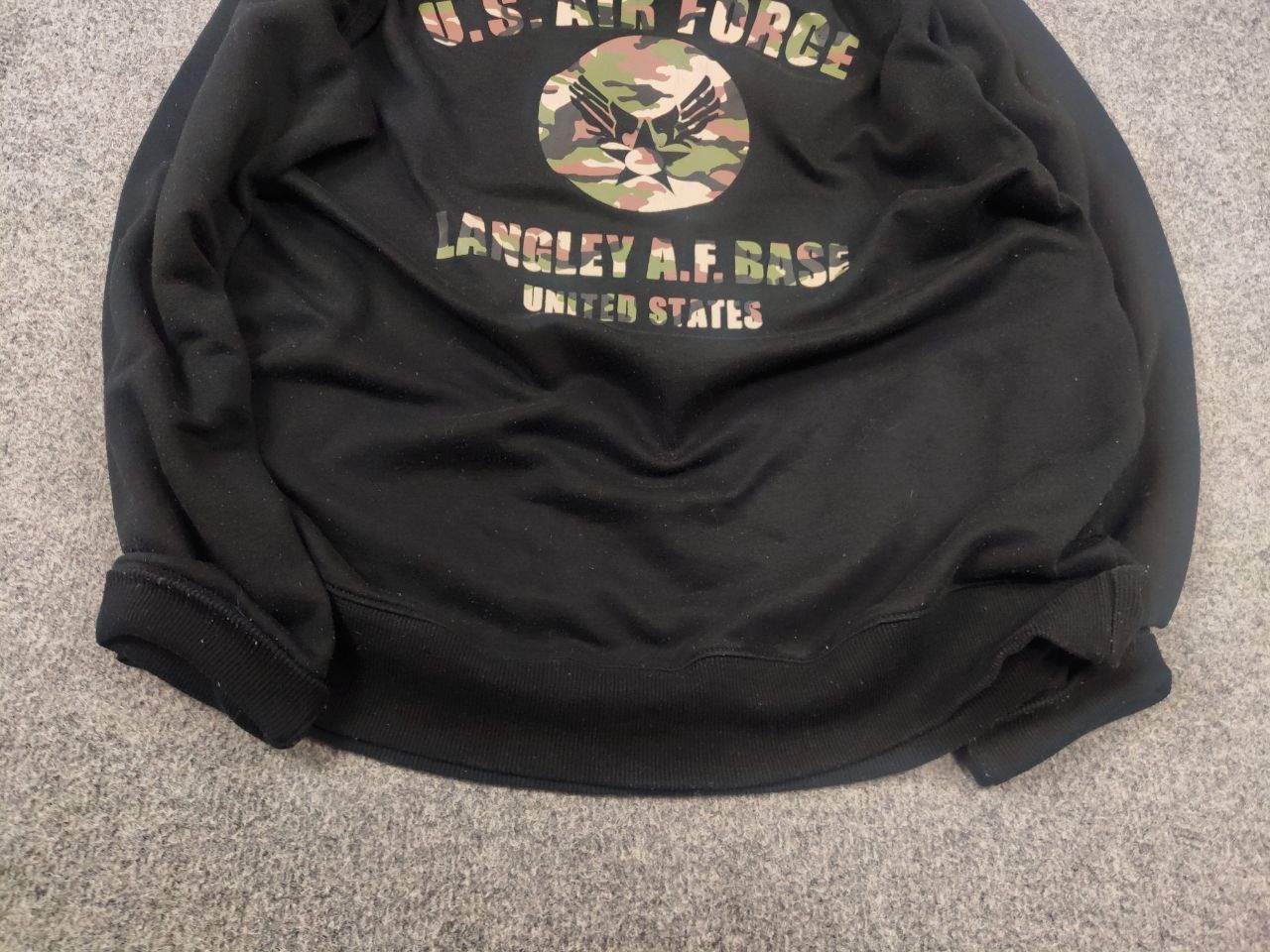 Beaumere Vintage Japan Beaumere US Air Force Langley Sweatshirt Size US L / EU 52-54 / 3 - 5 Thumbnail