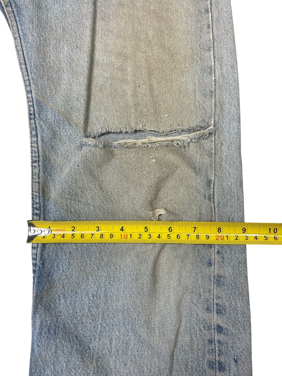 Levi's Vintage Levi’s 501 Jeans Distressed Streetwear Size US 32 / EU 48 - 9 Thumbnail