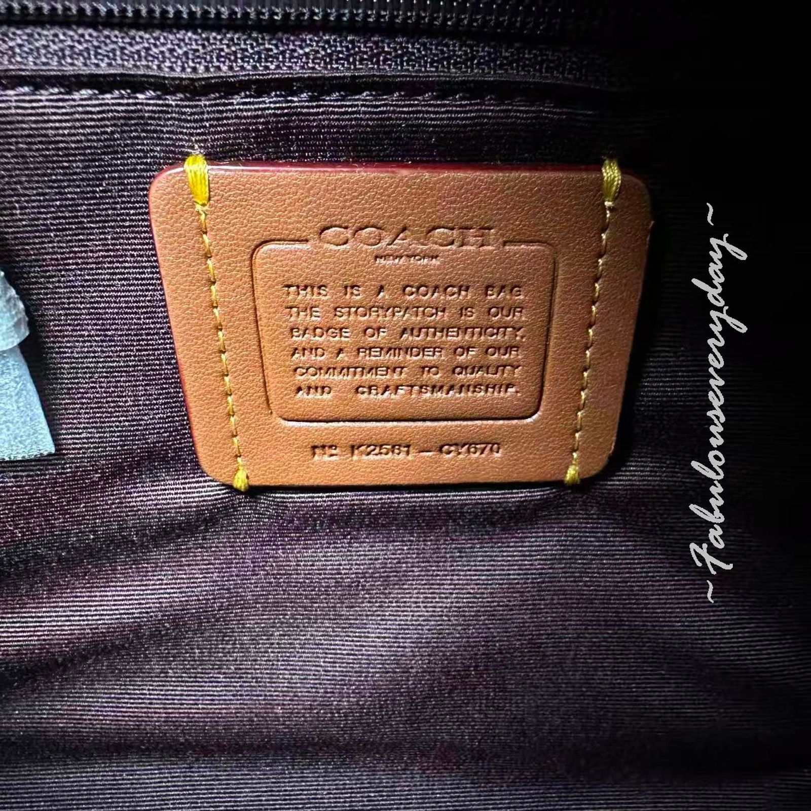 Coach Coach Maggie Small Tote Bag Crossbody Sig Leather/Sv/Jasmine Size ONE SIZE - 8 Thumbnail