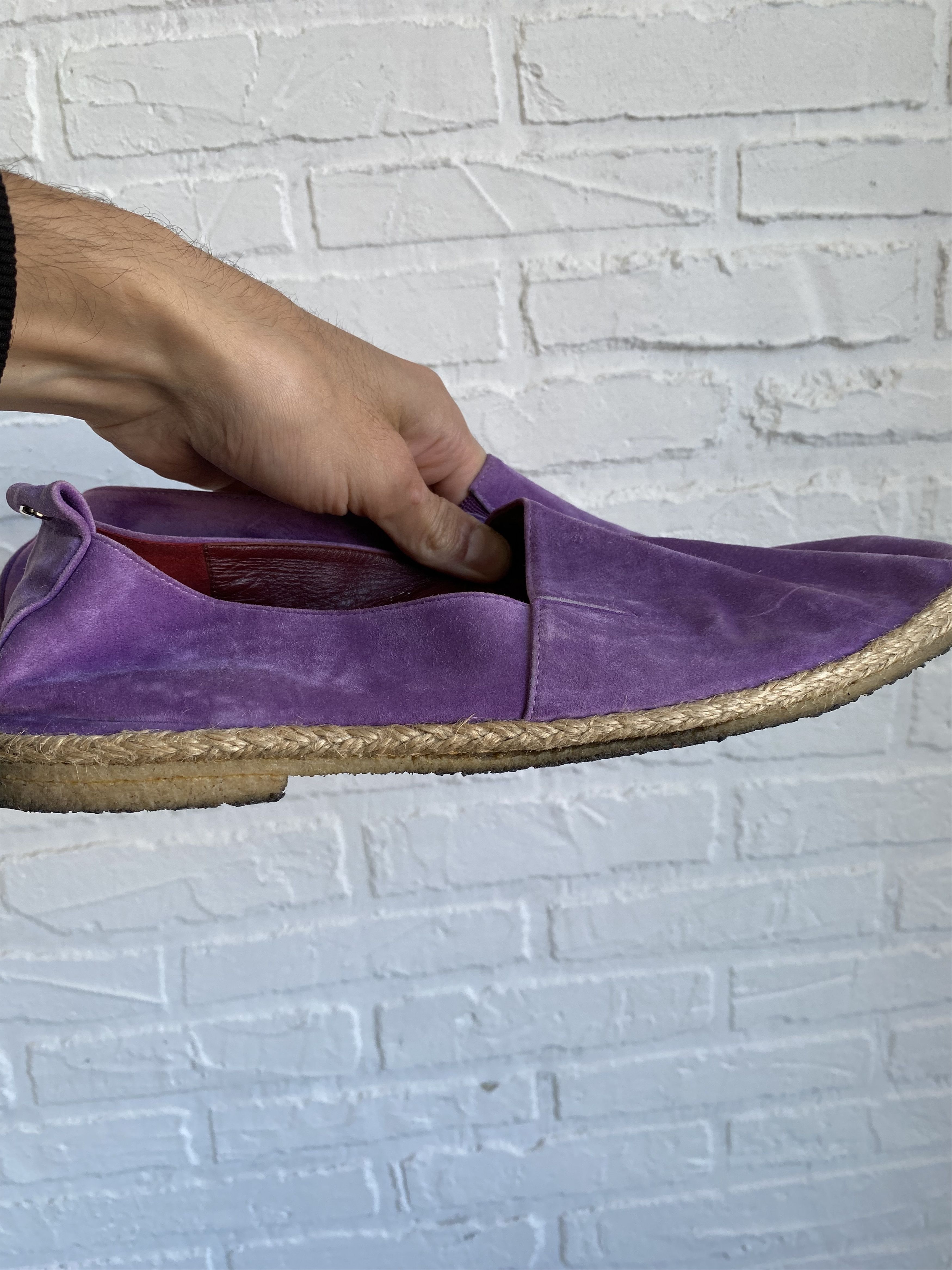 Zilli Zilli suede leather violet espadrilles Size US 10 / EU 43 - 6 Thumbnail