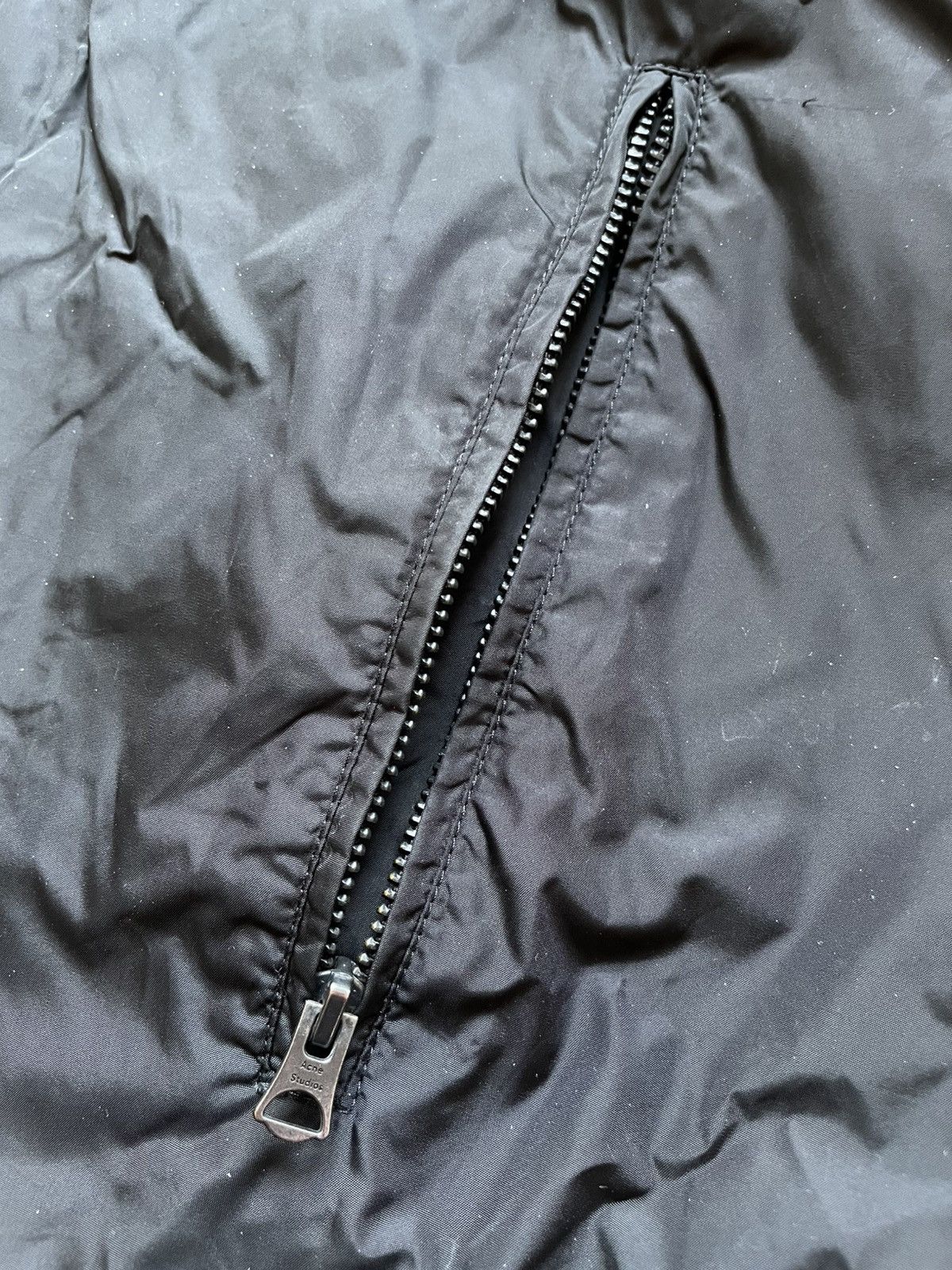 Acne Studios Acne Studios Wildfred New SS15 Nylon Metal Black Jacket 46 Size US S / EU 44-46 / 1 - 6 Thumbnail
