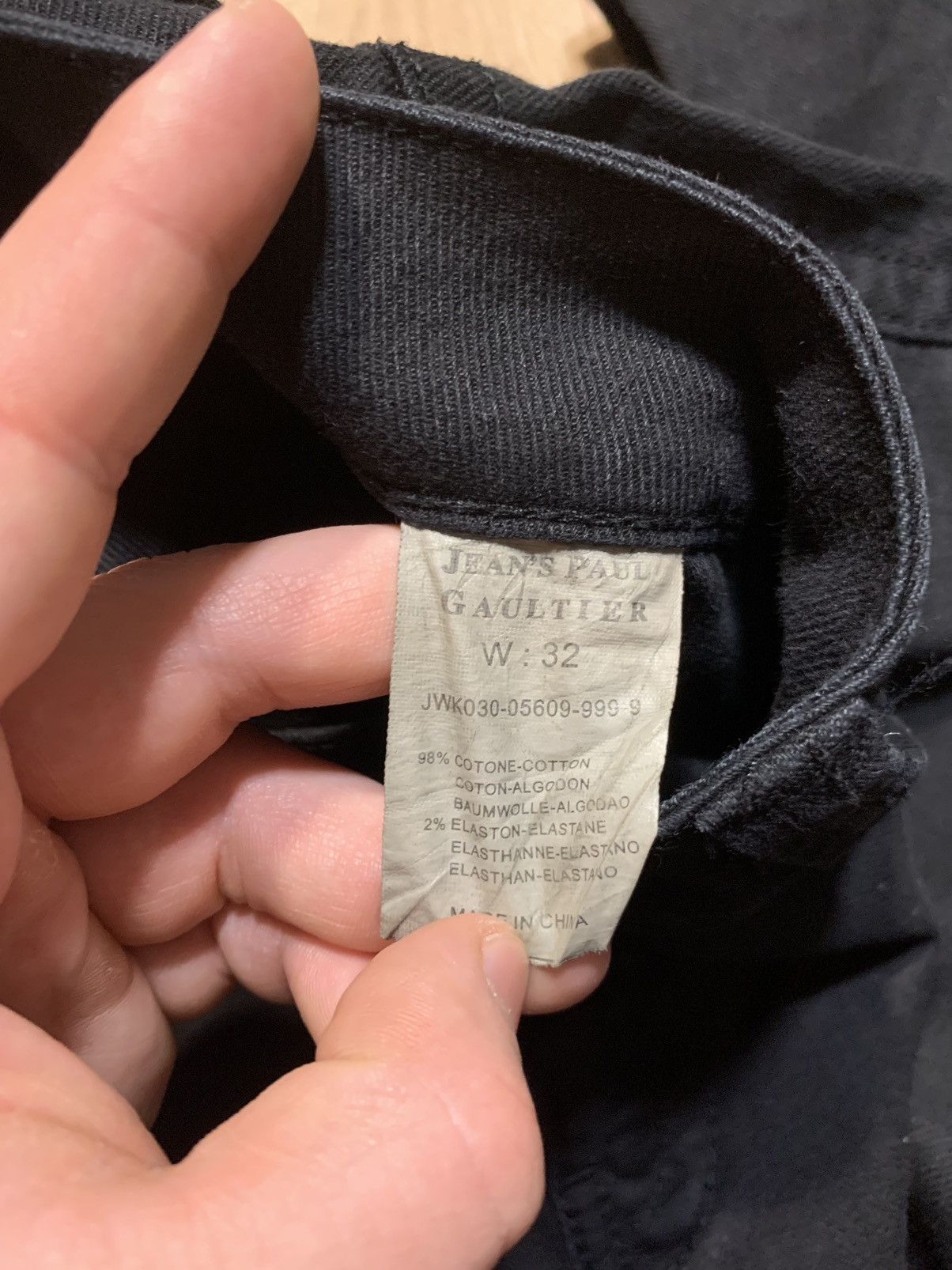 Jean Paul Gaultier Jean Paul Gaultier JPG Logo Denim Jeans Pants Size 32" / US 10 / IT 46 - 10 Thumbnail