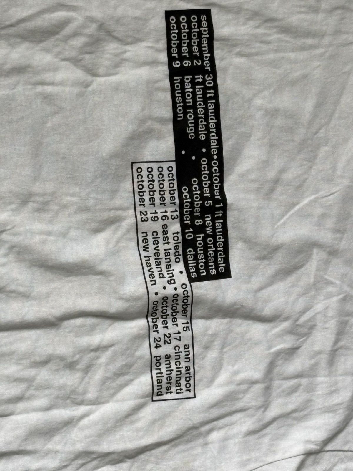 Vintage Vintage Elton John & Ray Cooper Tour GEM Graphic Print xl Size US XL / EU 56 / 4 - 5 Thumbnail