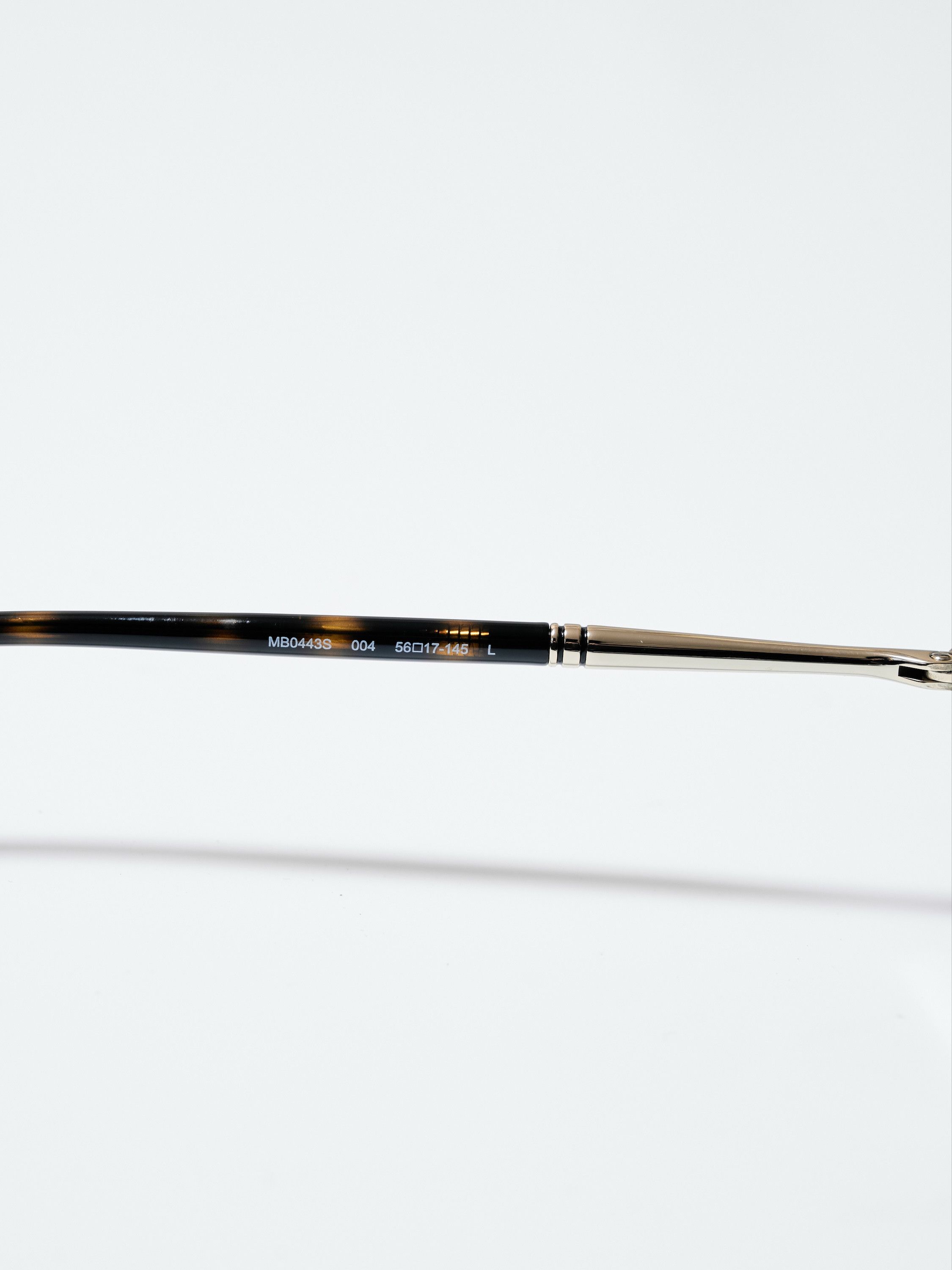 Montblanc MONTBLANC MB0344S 004 SUNGLASSES Size ONE SIZE - 5 Thumbnail