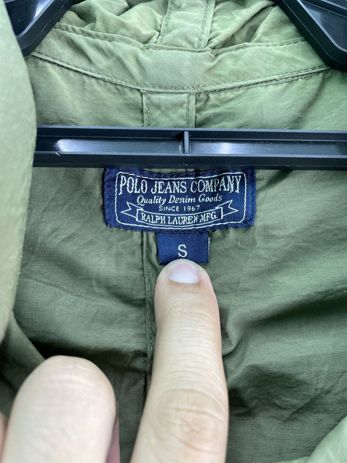 Polo Ralph Lauren × Vintage 90s Polo Jeans Company by Ralph Lauren military parka jacket Size US S / EU 44-46 / 1 - 4 Thumbnail