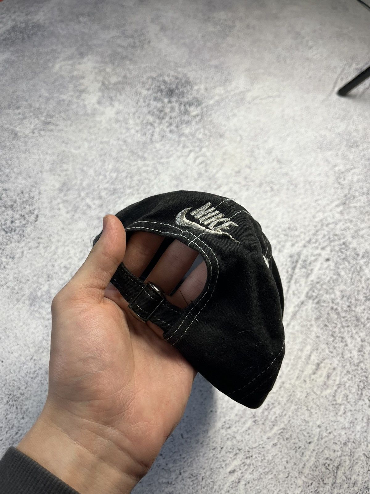 Nike Vintage Nike Cap Hat Small Logo Swoosh One Size Size ONE SIZE - 10 Thumbnail