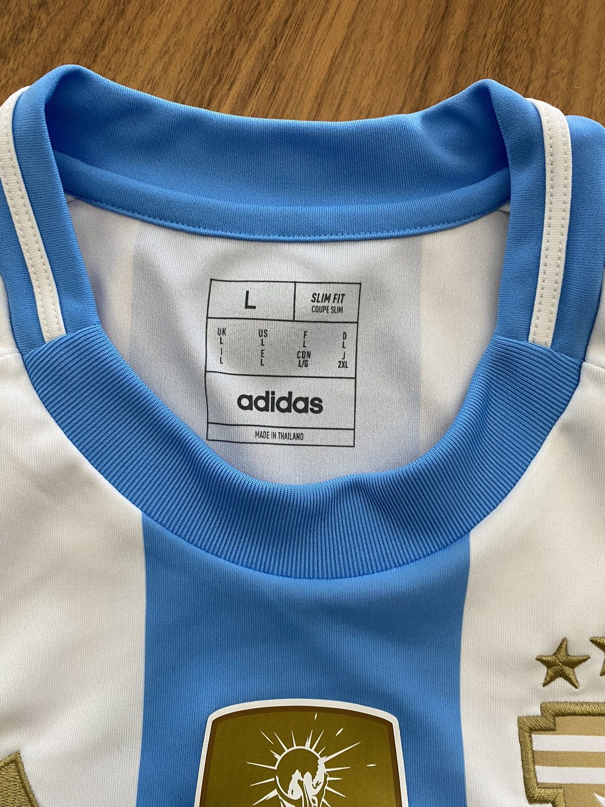 Adidas adidas Argentina 23/34 (Home) Size US L / EU 52-54 / 3 - 3 Thumbnail