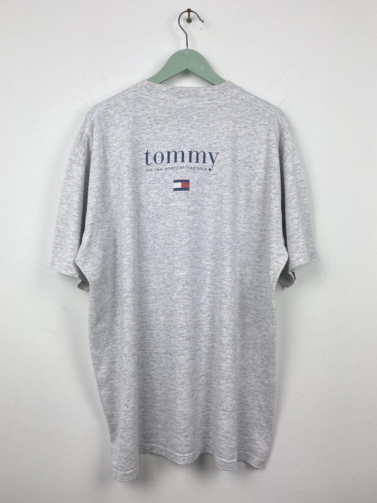 Tommy Hilfiger Vintage 90s Tommy Hilfiger USA Flag Logo T Shirt Lacoste Size US XL / EU 56 / 4 - 6 Thumbnail