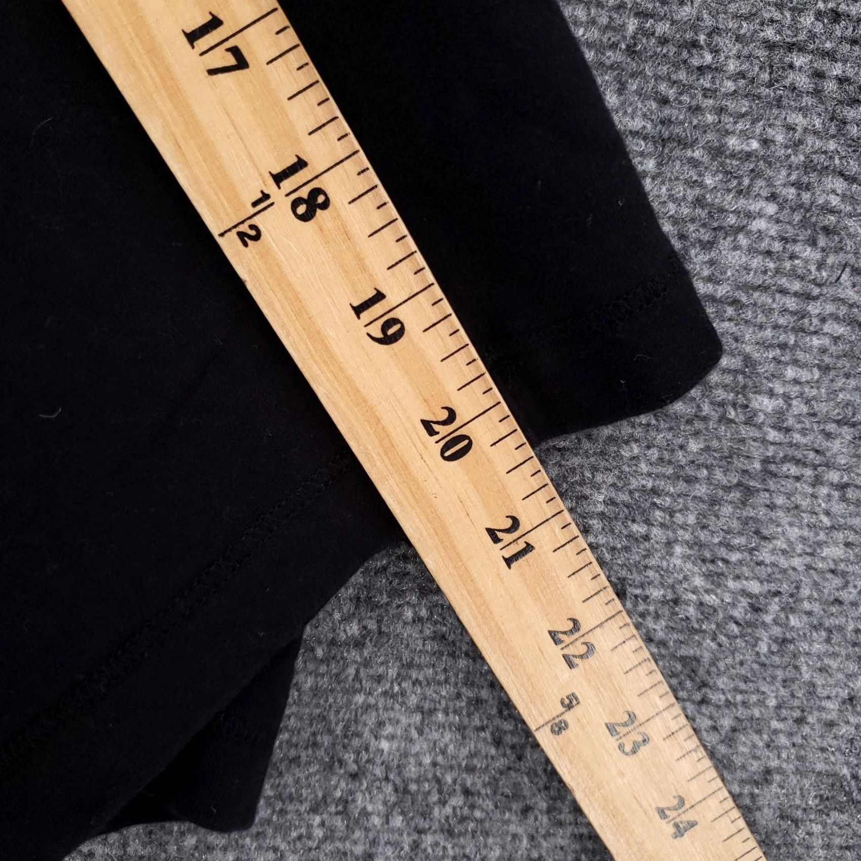 Vintage Catherines Pants Womens 2X Black Capri Plus Abstract Athletic Relaxed Stretch Size 40" / US 18 - 5 Thumbnail