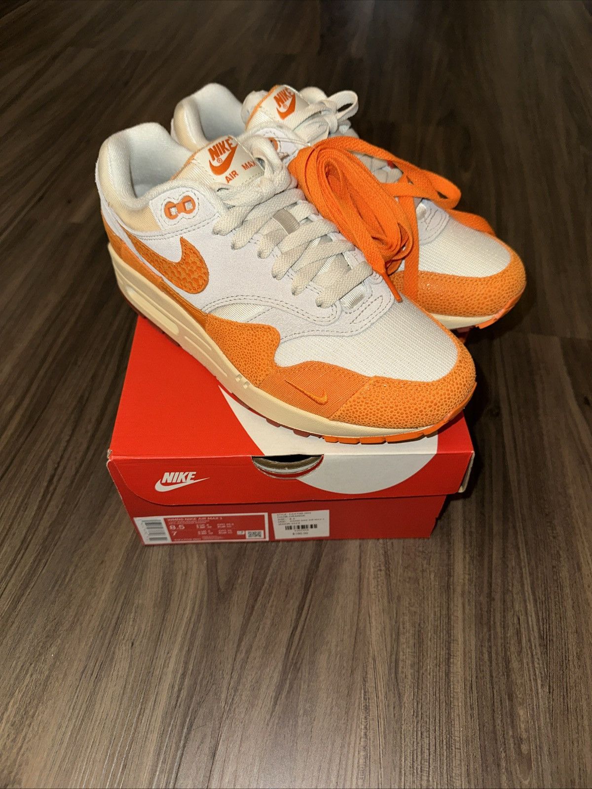Nike Nike Air Max 1 Master Magma Orange - Women’s 8.5 / Men’s 7 Size US 8.5 / IT 38.5 - 1 Thumbnail