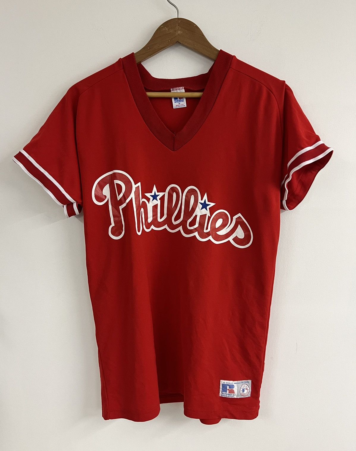 Philadelphia Phillies Russel Athletic jersey plain size M