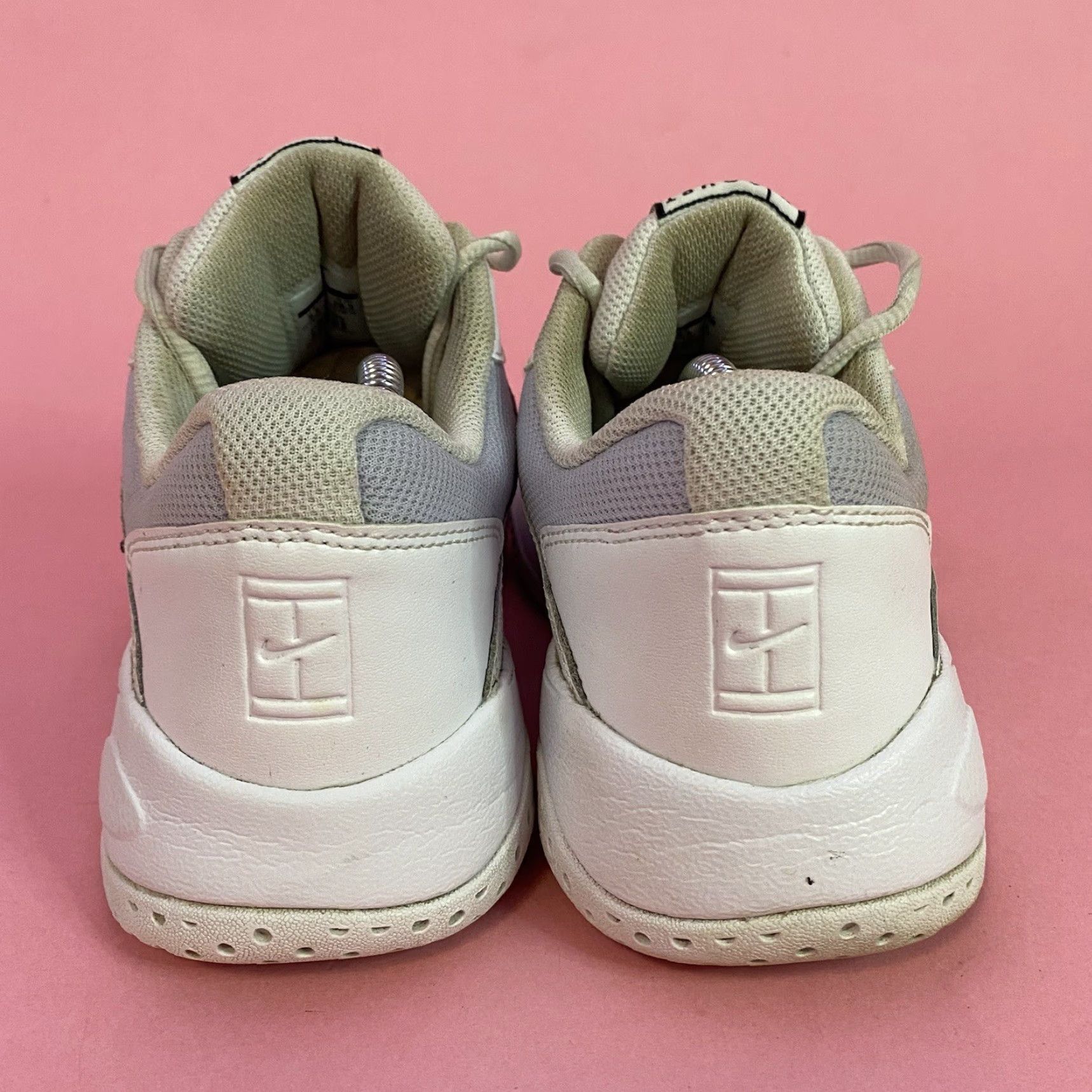 Nike Nike Court Lite 2 AR8838-100 White Shoes Lace Up Low Top Womens Size 9.5 Casual Running Sneakers Size L / US 10 / IT 46 - 5 Thumbnail