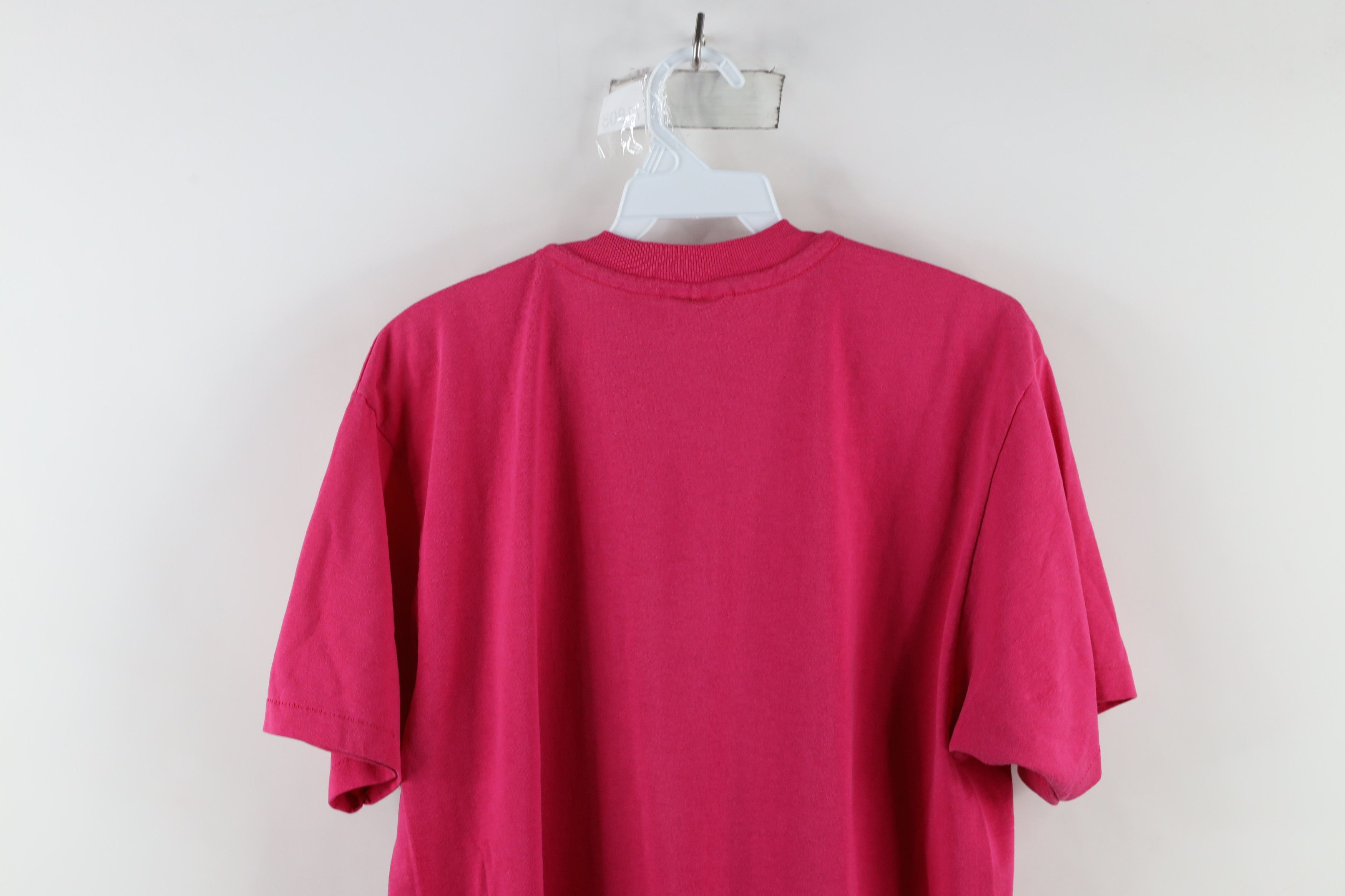 Vintage Vintage 80s Streetwear Puerto Rico Sailboat T-Shirt Pink USA Size US L / EU 52-54 / 3 - 7 Thumbnail