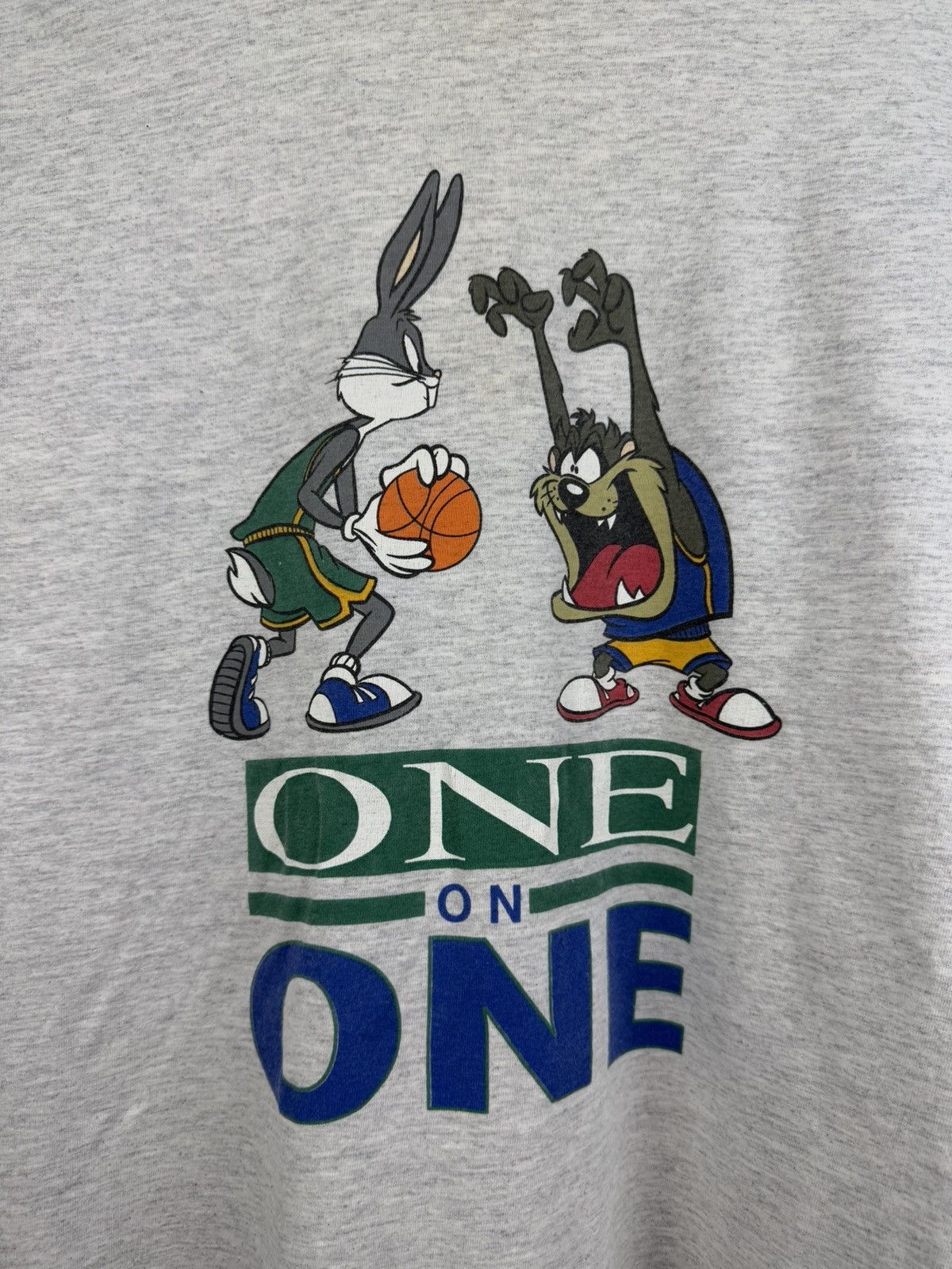 Vintage × Warner Bros Vintage 1991 Bugs Bunny & Taz Warner Bros Tee Shirt Size US L / EU 52-54 / 3 - 3 Thumbnail