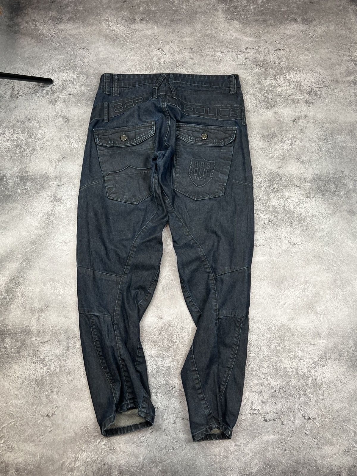 Japanese Brand 883 Police Y2K Tapered Jeans Denim Pants Size US 32 / EU 48 - 1 Thumbnail