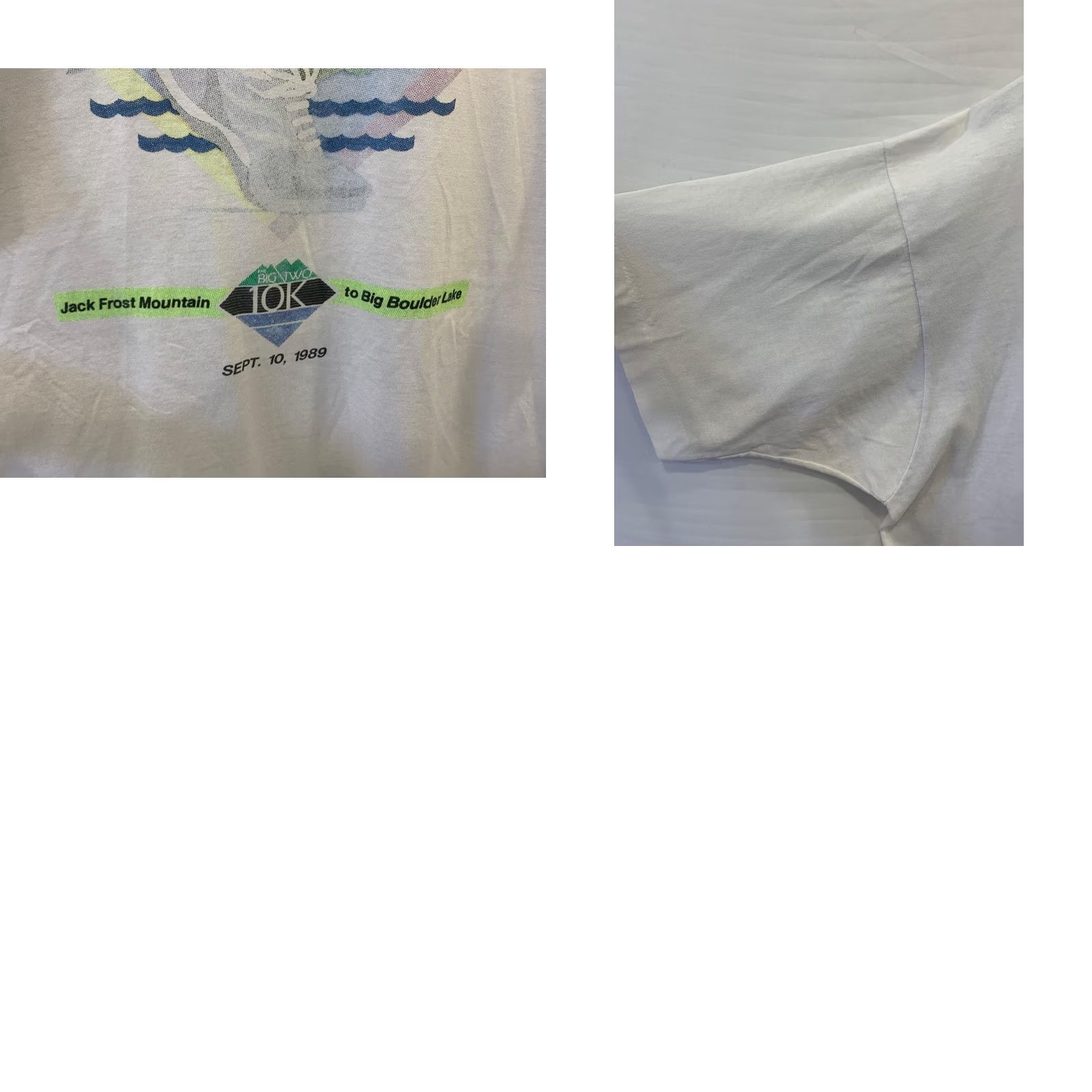 Vintage VINTAGE 1989 Make The Connection 10K Race Shirt Screen Stars USA XL Size US XL / EU 56 / 4 - 8 Thumbnail