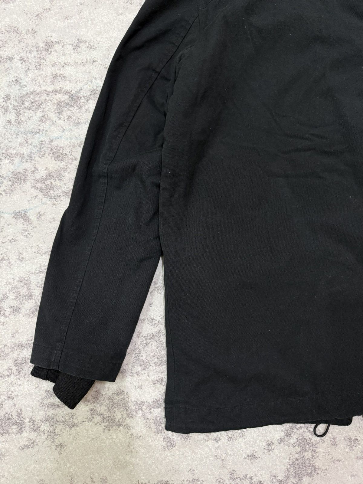 Japanese Brand Bluemoon Jeans Patches Fleece Lined Parka Jacket Hoodie Size S / US 4 / IT 40 - 12 Thumbnail
