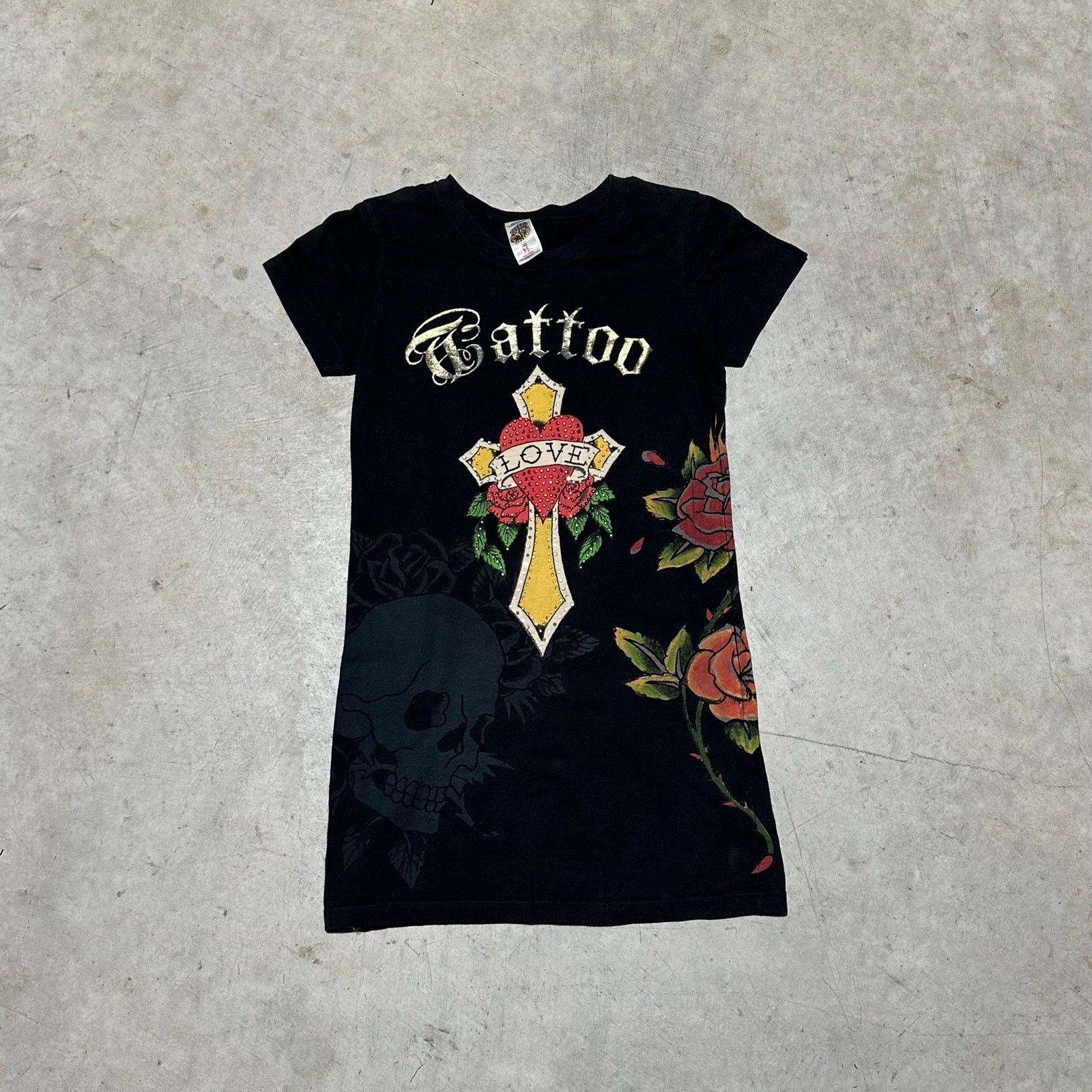 Ed Hardy Vintage Y2K Woman’s Ed Hardy Tee size Medium Size M / US 6-8 / IT 42-44 - 1 Thumbnail