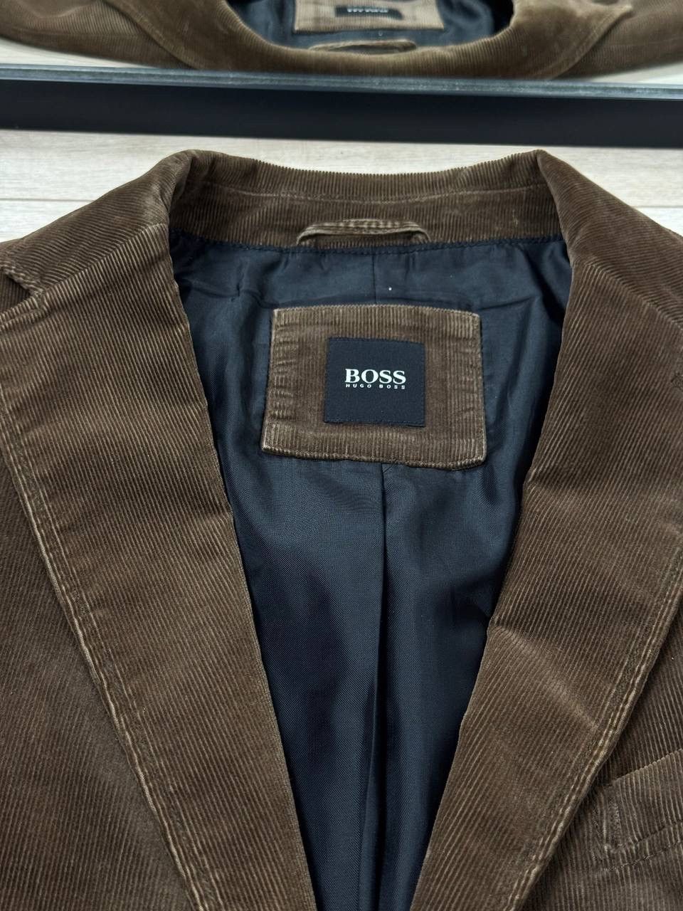Hugo Boss Hugo Boss Brown Corduroy Blazer Jacket Size IT50 Size 40L - 3 Thumbnail