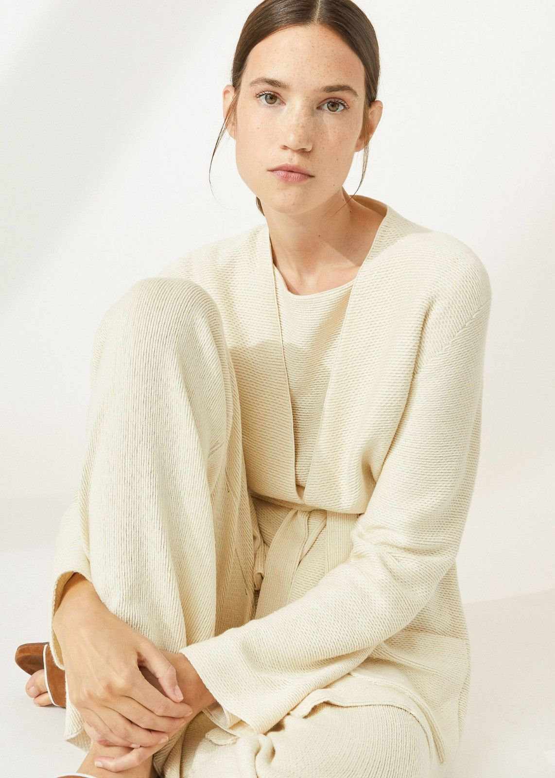 Loro Piana o1srvl11e0424 Coat in White Size XL / US 12-14 / IT 48-50 - 4 Thumbnail