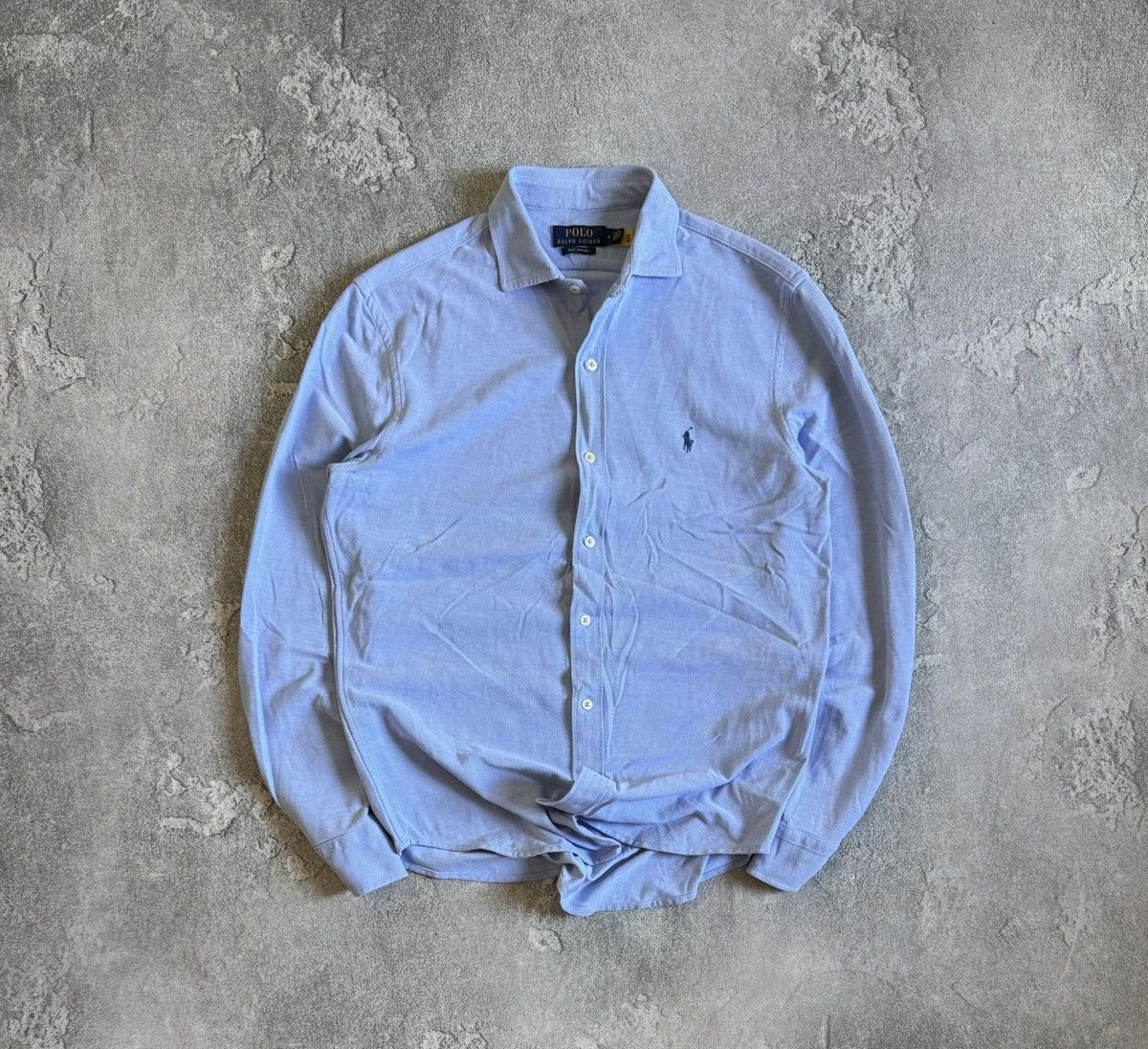 Polo Ralph Lauren Polo Ralph Lauren M knit oxford shirt button up long sleeve Size US M / EU 48-50 / 2 - 1 Thumbnail