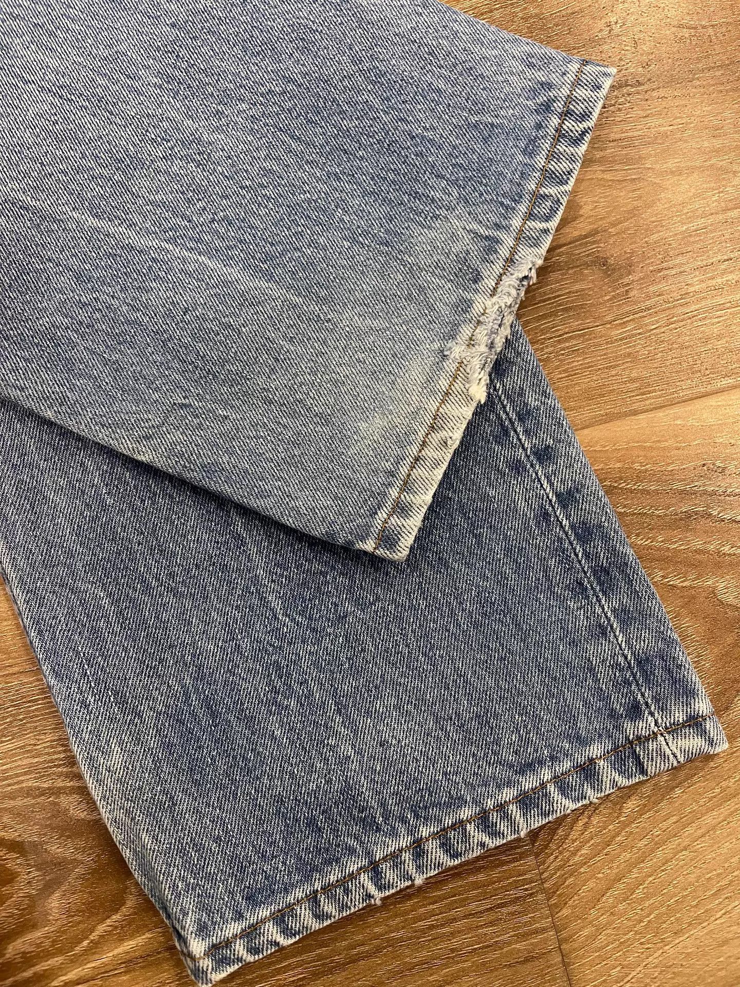Levi's Vintage Levi's 501 90s USA Thick Clean Wash Size US 34 / EU 50 - 6 Thumbnail
