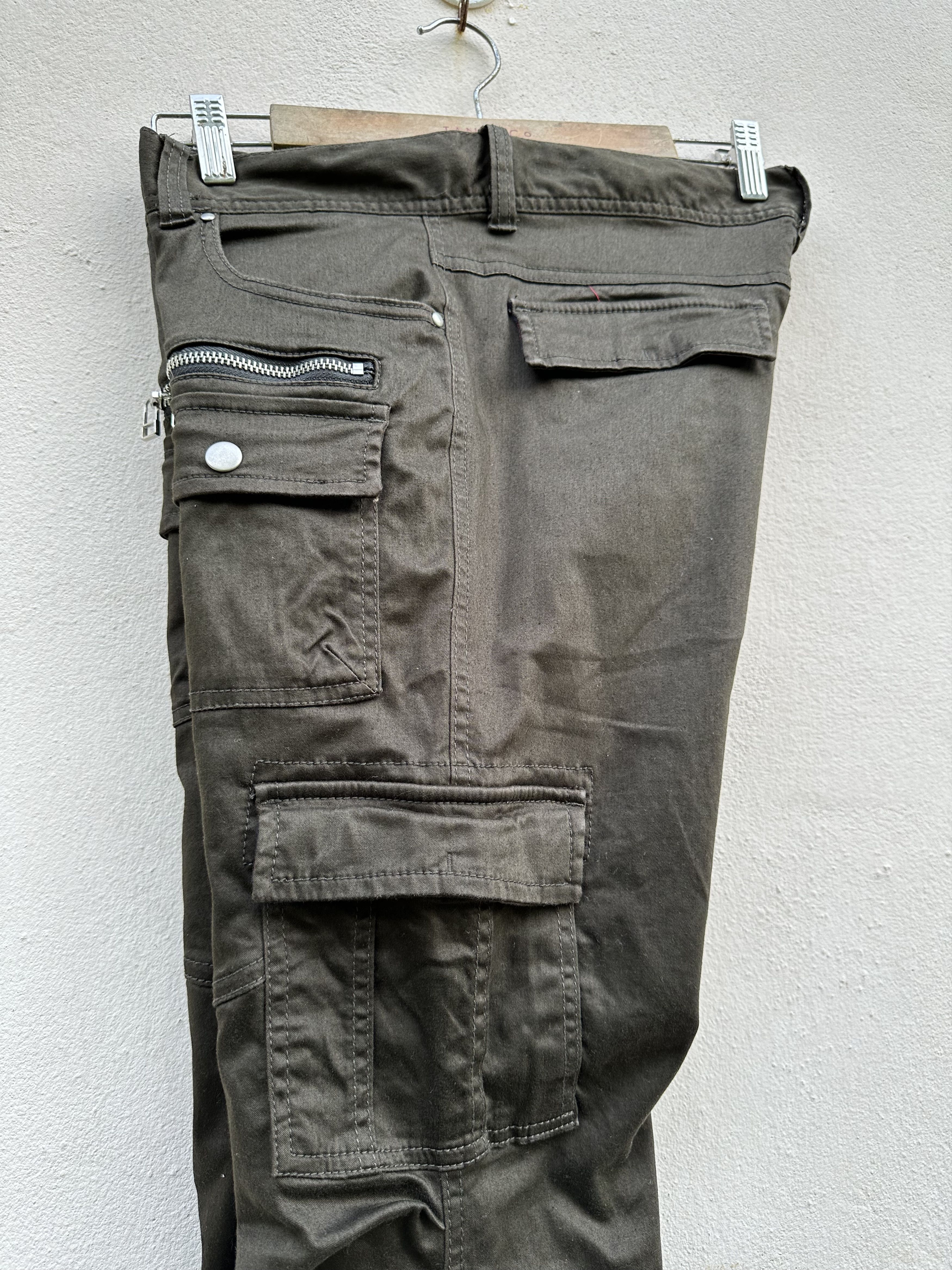 If Six Was Nine Vintage Semantic Design Zipper Seditionaries Cargo Pant Size US 34 / EU 50 - 12 Thumbnail