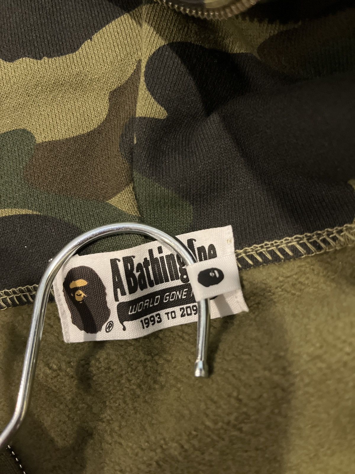 BAPE - 1st Camo Green Hoodie