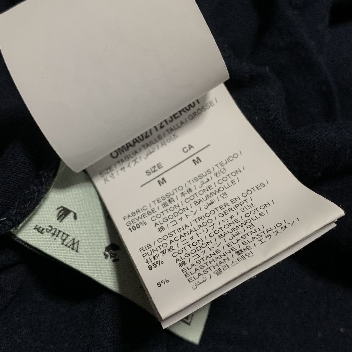 Off-White Off White Medium Staff Graphic Blue Tee Virgil Abloh Size US M / EU 48-50 / 2 - 6 Thumbnail