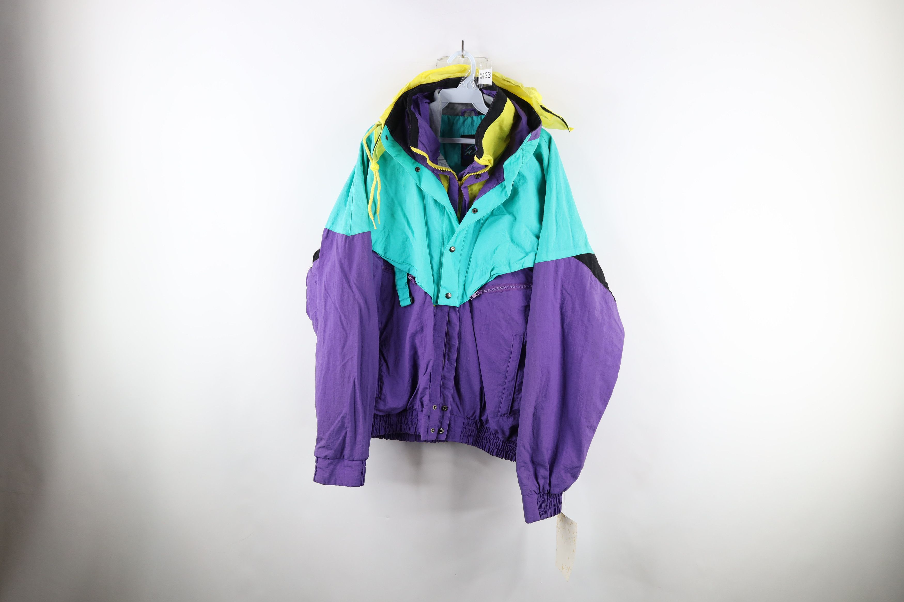 Image of Deadstock Vintage 90's Salem Cigarettes Waterproof Jacket, Men's (Size XL)