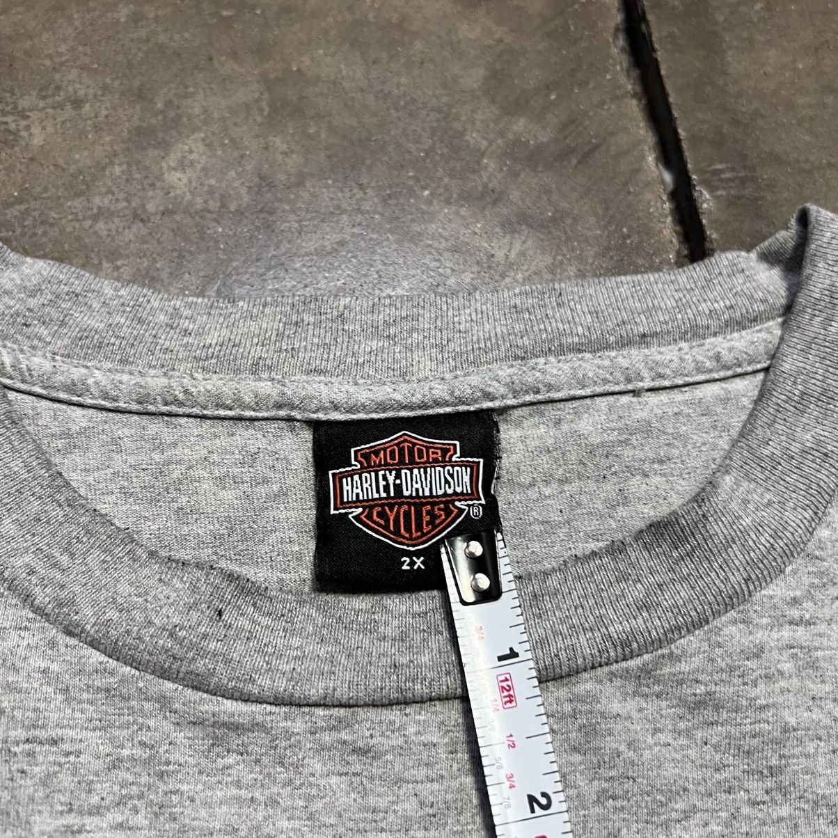 Harley Davidson Vintage Harley Davidson Motorcycle Biker T shirt Kuwait Y2K Size US XXL / EU 58 / 5 - 10 Thumbnail