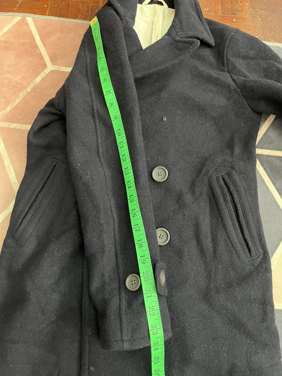 Vintage 💥Vintage 80s Unbranded Wool Jackets With Linen Lining Size M / US 6-8 / IT 42-44 - 10 Thumbnail