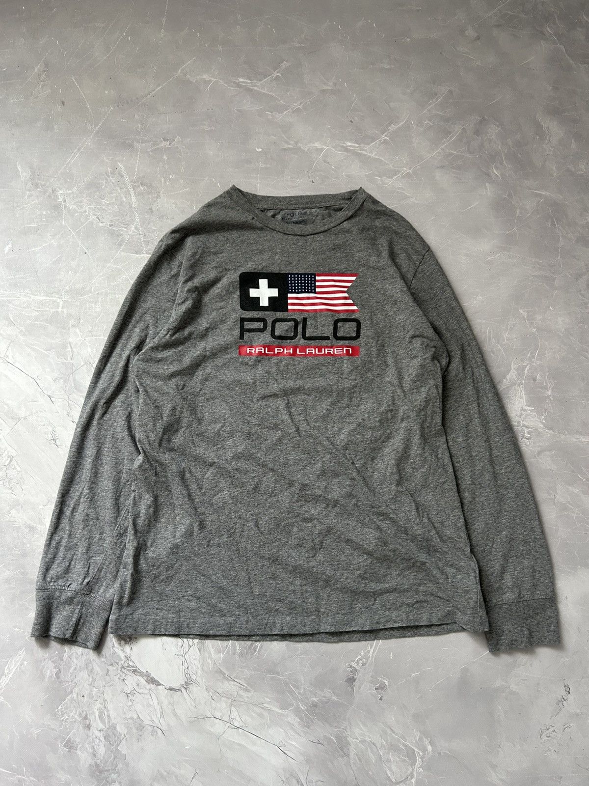 Polo Ralph Lauren Polo Ralph Lauren USA Londsleeve Size US XL / EU 56 / 4 - 1 Thumbnail