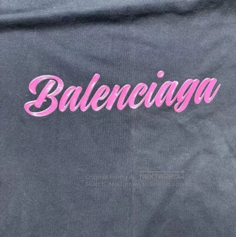 Balenciaga Balenciaga Logo Print Short Sleeve T-shirt. Size US L / EU 52-54 / 3 - 2 Thumbnail