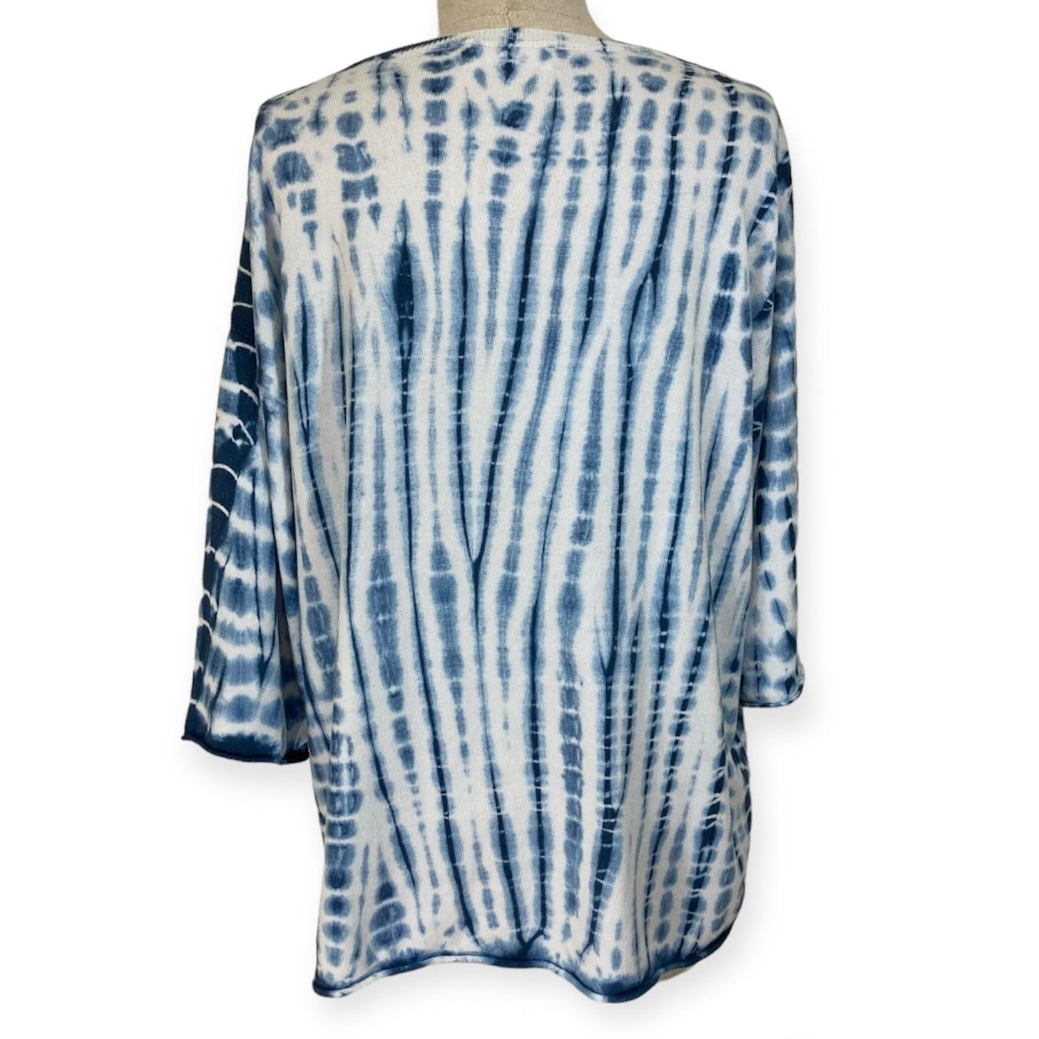 Johnny Was Johnny Was Calme tie dye sweater oversized pima cotton modal Size M / US 6-8 / IT 42-44 - 2 Thumbnail
